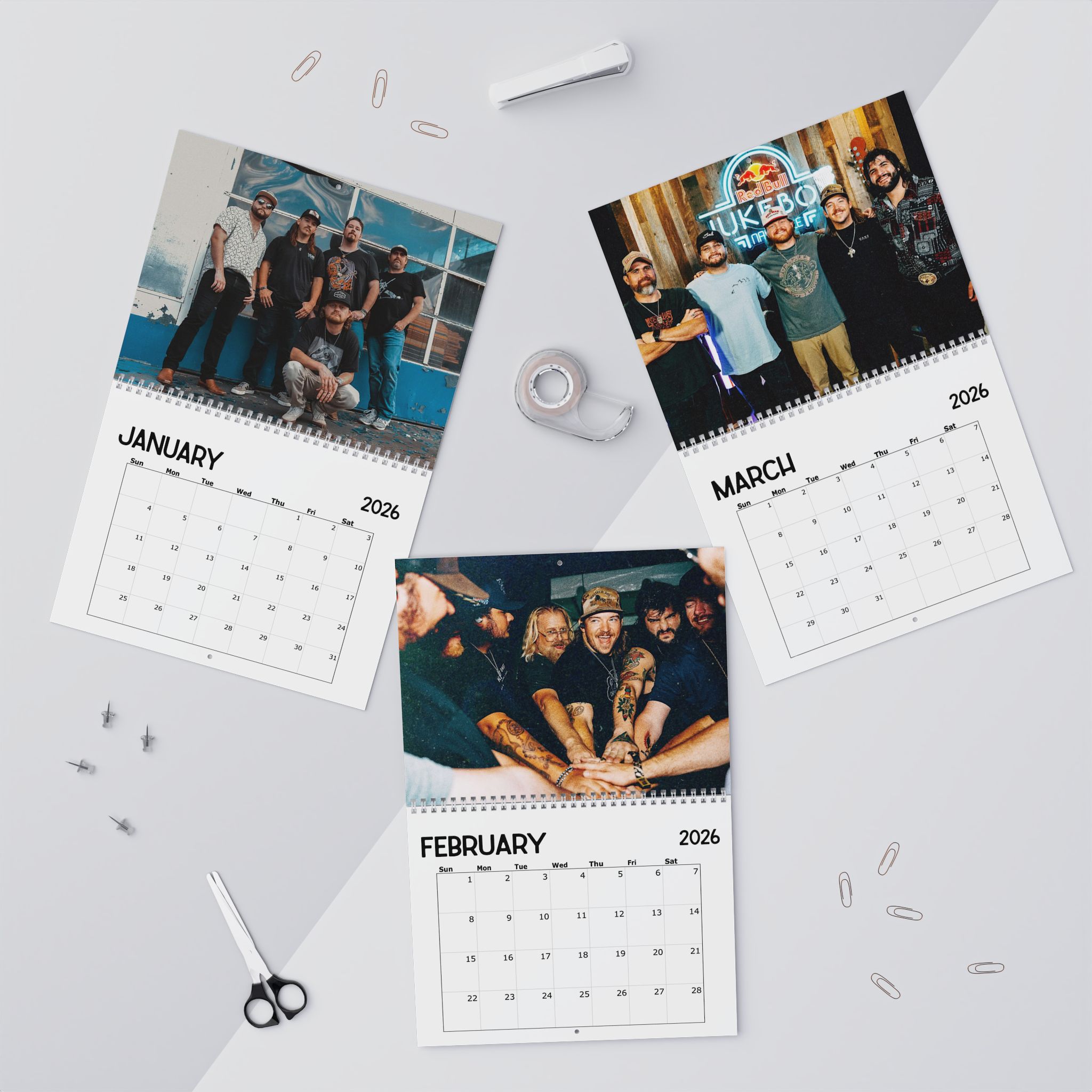Treaty Oak Revival Band 2026 Calendar Treaty Oak Revival Band 2026 Calendar