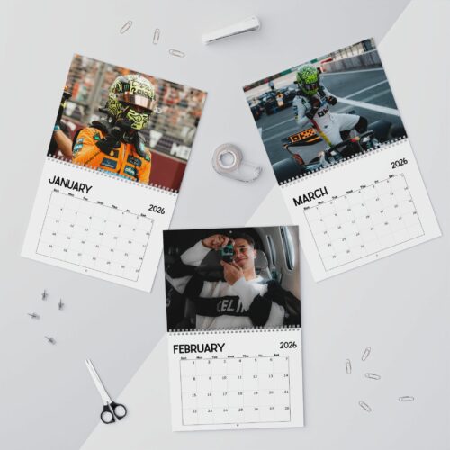 Lando Norris Formula One 2026 Calendar