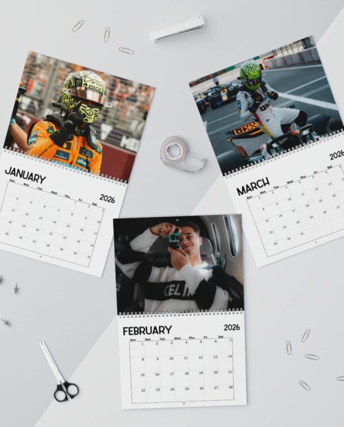 Lando Norris Formula One 2026 Calendar