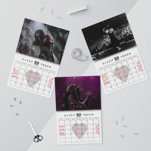 Sleep Token Music Band Ver2 2026 Calendar