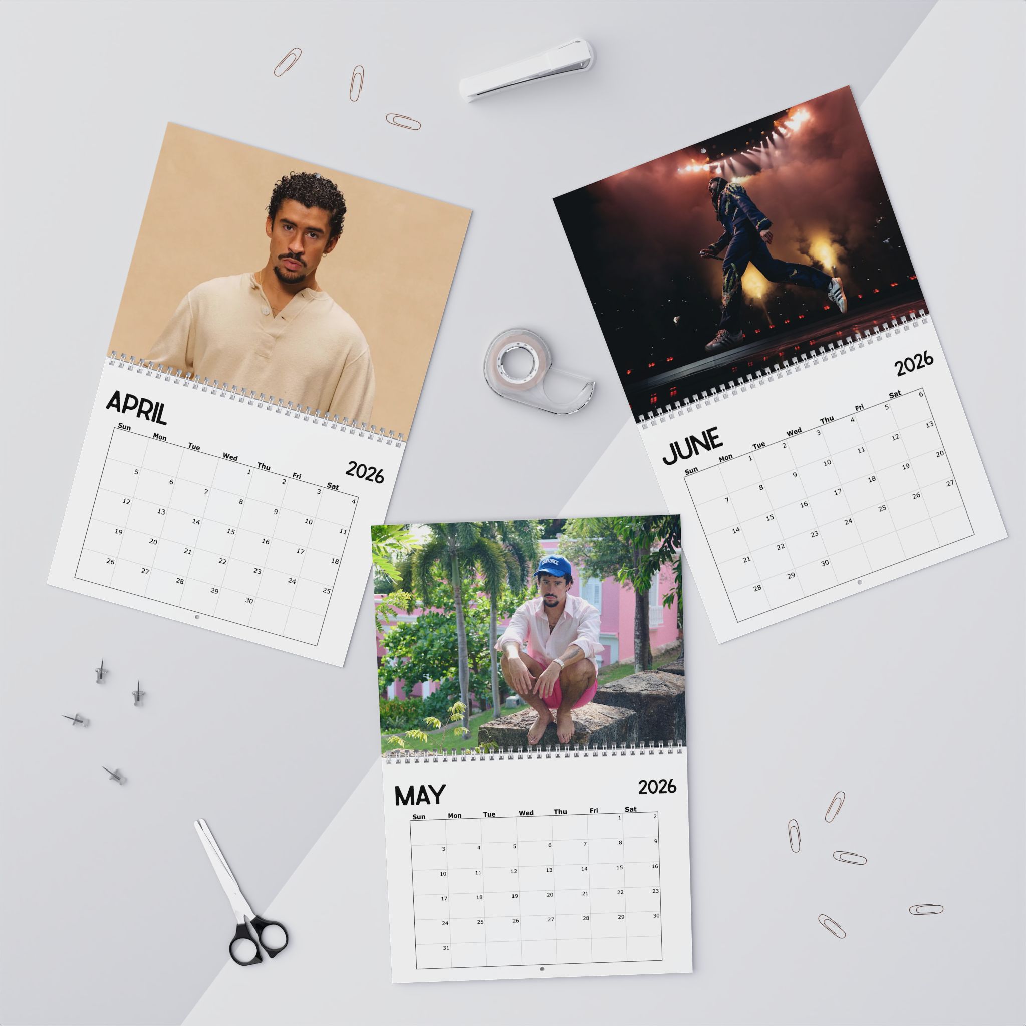 Bad Bunny 2026 Calendar Bad Bunny 2026 Calendar