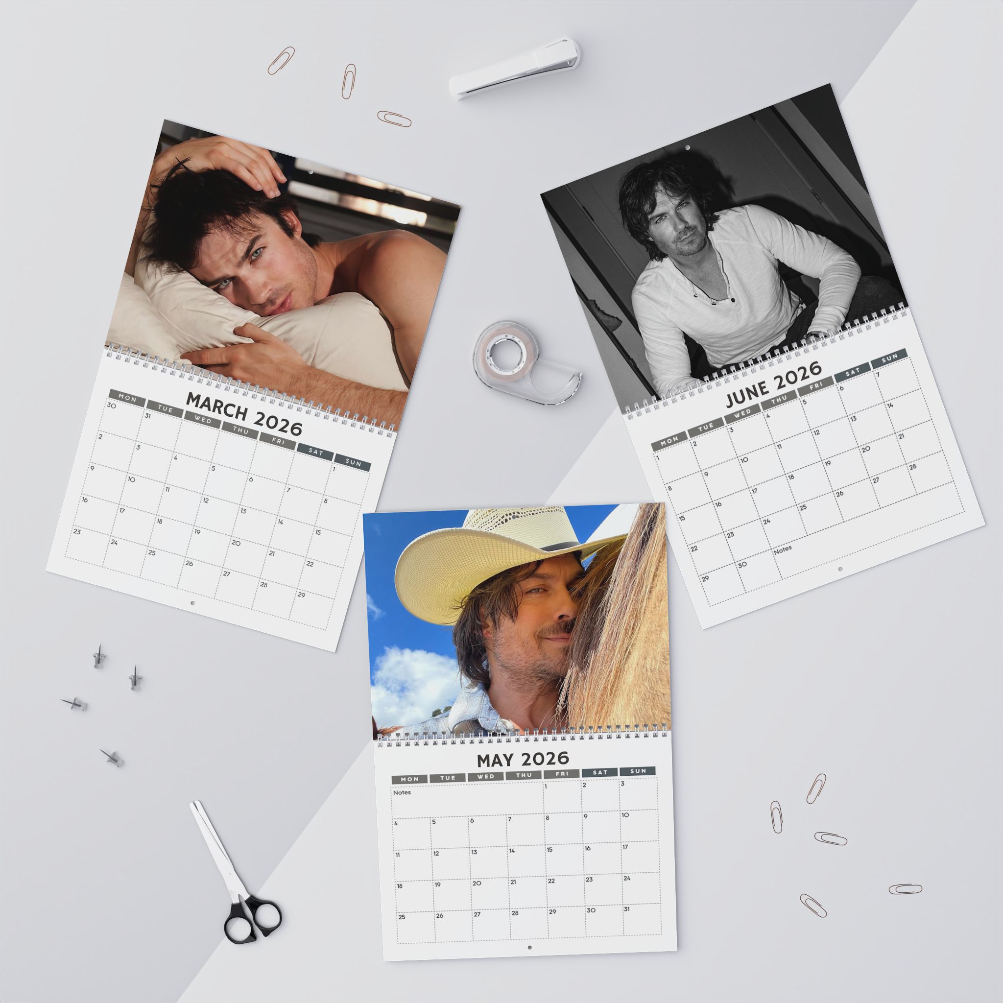 Ian Somerhalder 2026 Calendar Ian Somerhalder 2026 Calendar