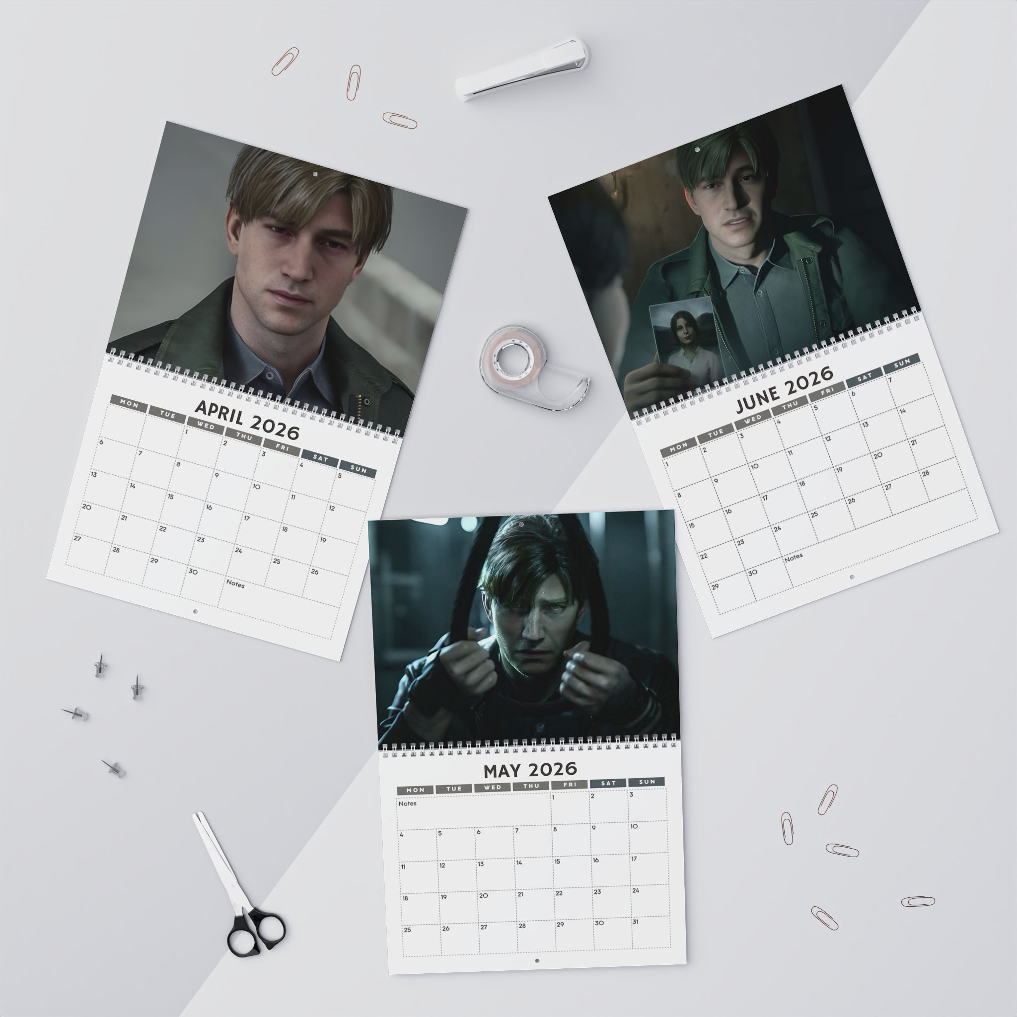 James Sunderland From Silent Hill Game 2026 Calendar James Sunderland From Silent Hill Game 2026 Calendar