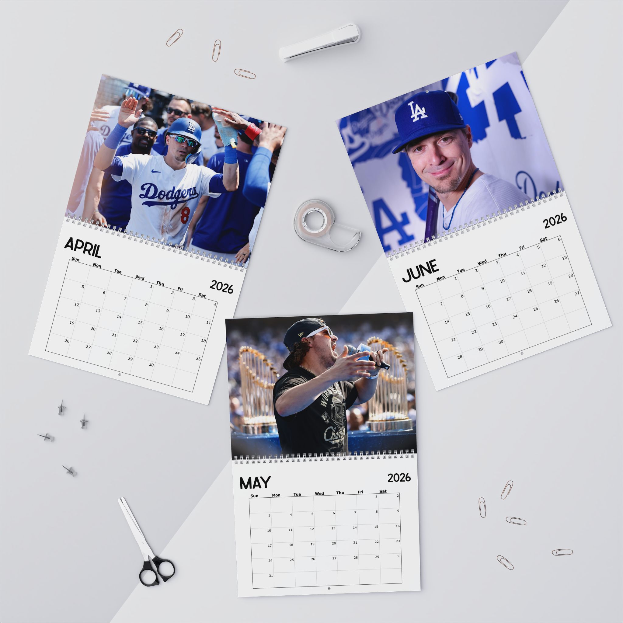Ver2 Kike Hernandez Los Angeles Dodgers 2026 Calendar Ver2 Kike Hernandez Los Angeles Dodgers 2026 Calendar