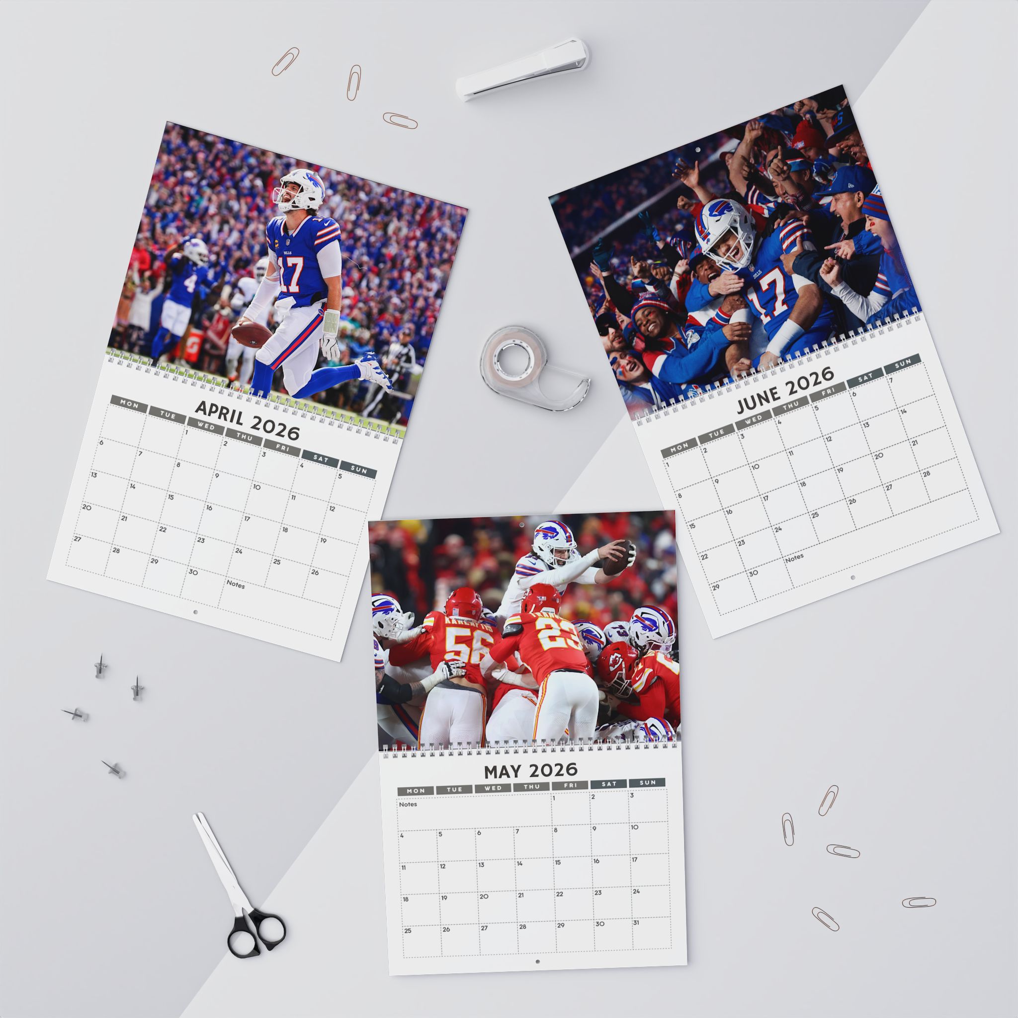 Josh Allen Buffalo Bills 2026 Calendar Josh Allen Buffalo Bills 2026 Calendar