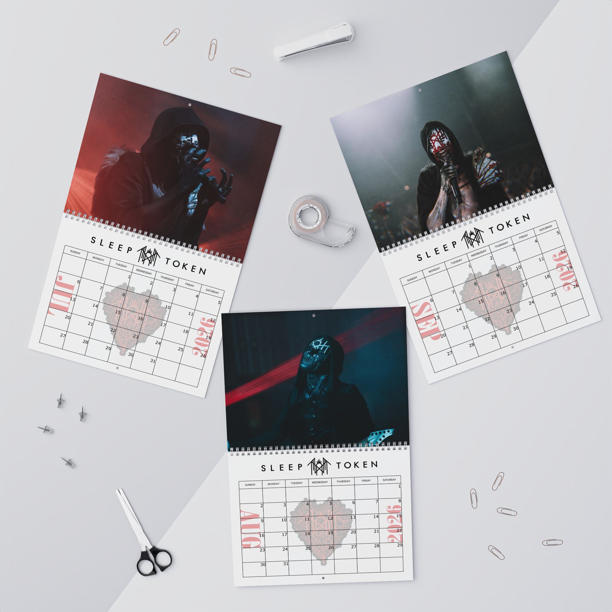 Sleep Token Music Band Ver2 2026 Calendar Sleep Token Music Band Ver2 2026 Calendar