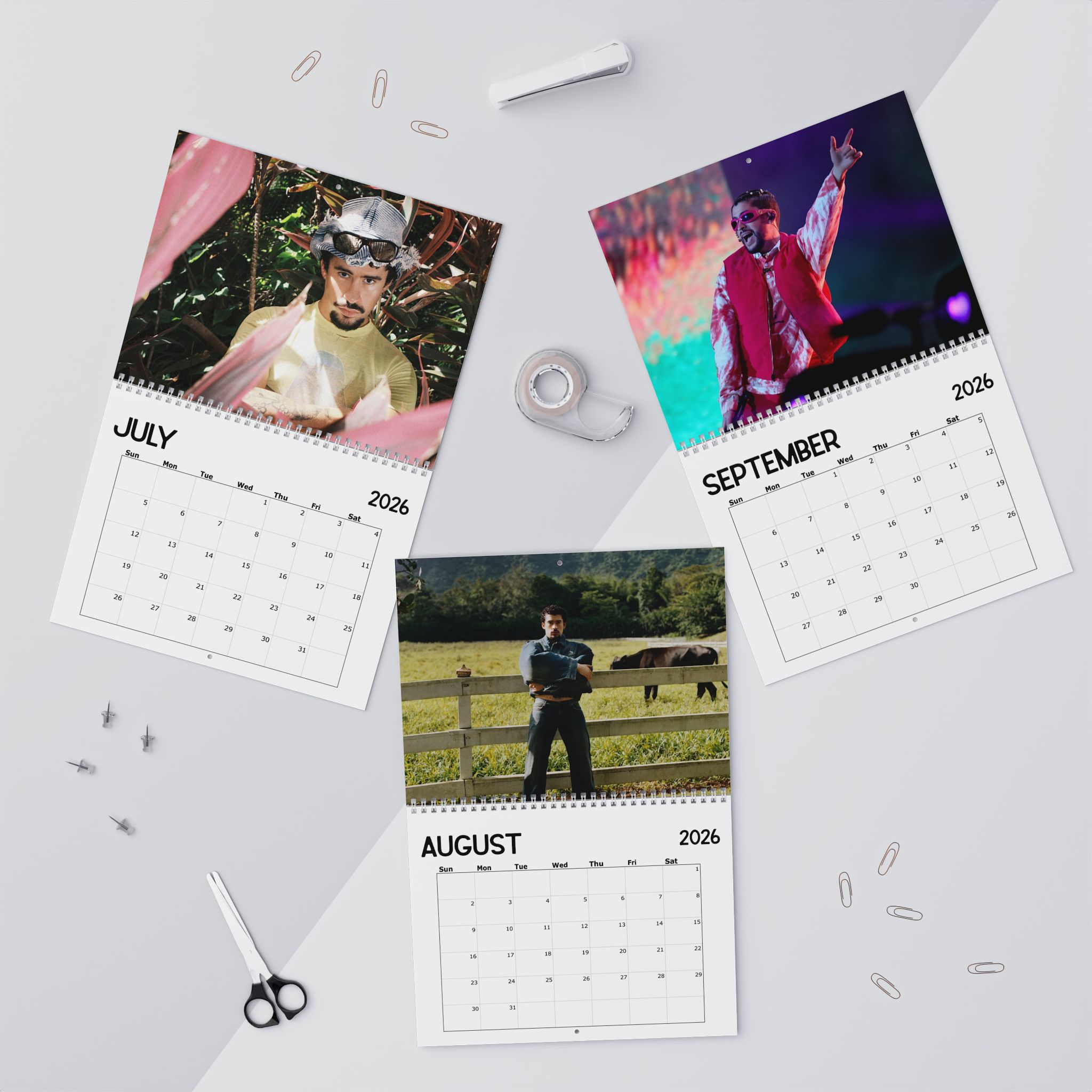 Bad Bunny 2026 Calendar Bad Bunny 2026 Calendar