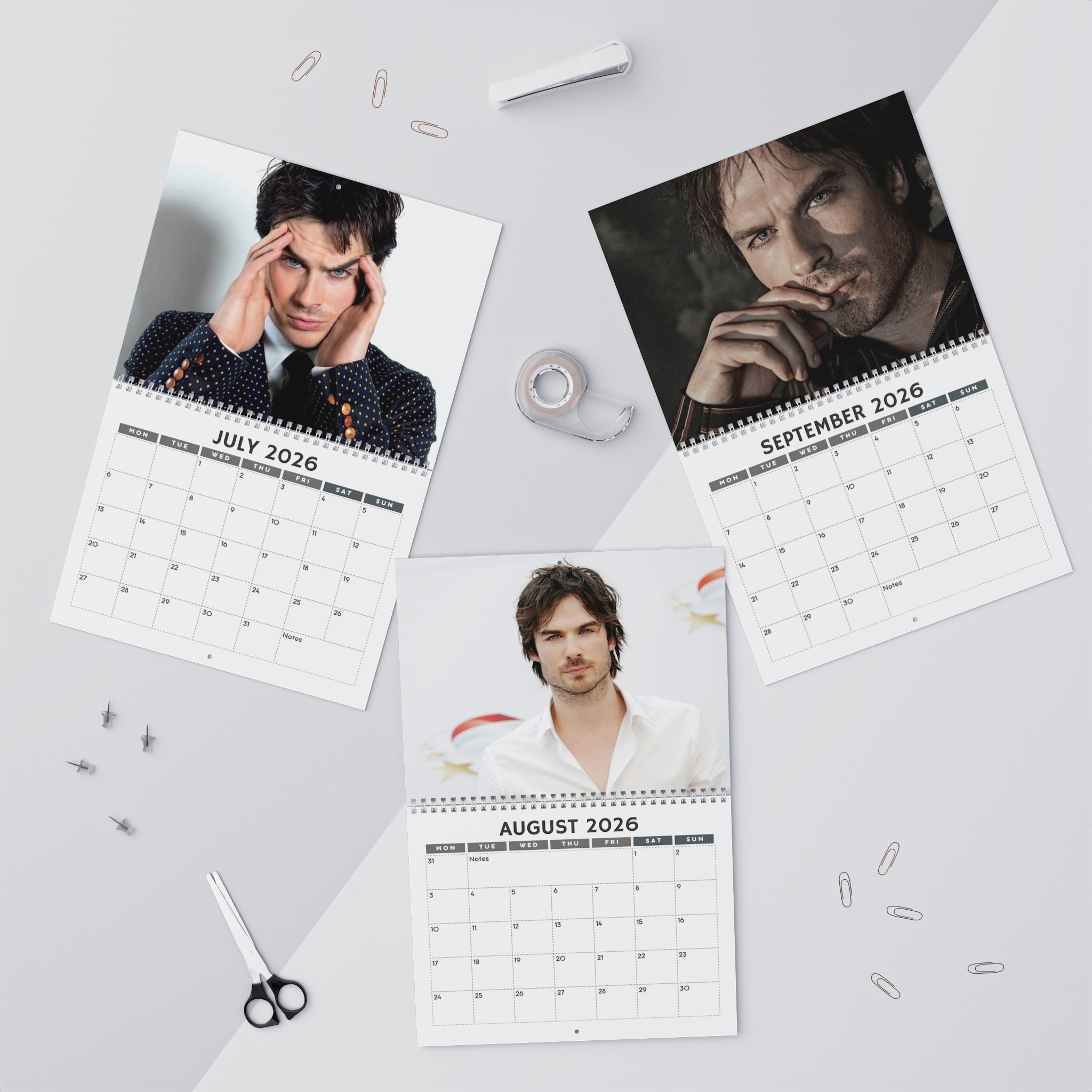 Ian Somerhalder 2026 Calendar Ian Somerhalder 2026 Calendar