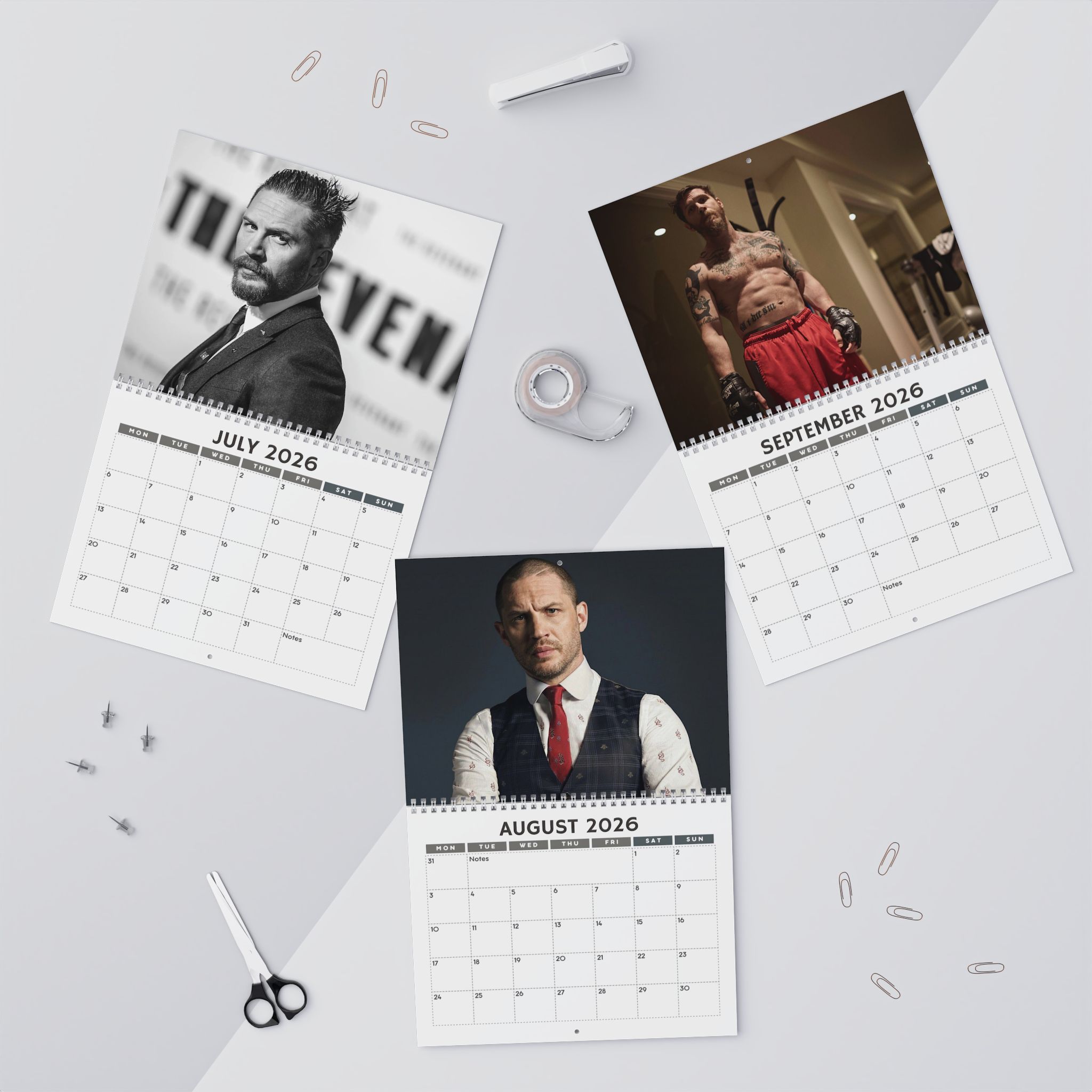 Tom Hardy 2026 Calendar Tom Hardy 2026 Calendar