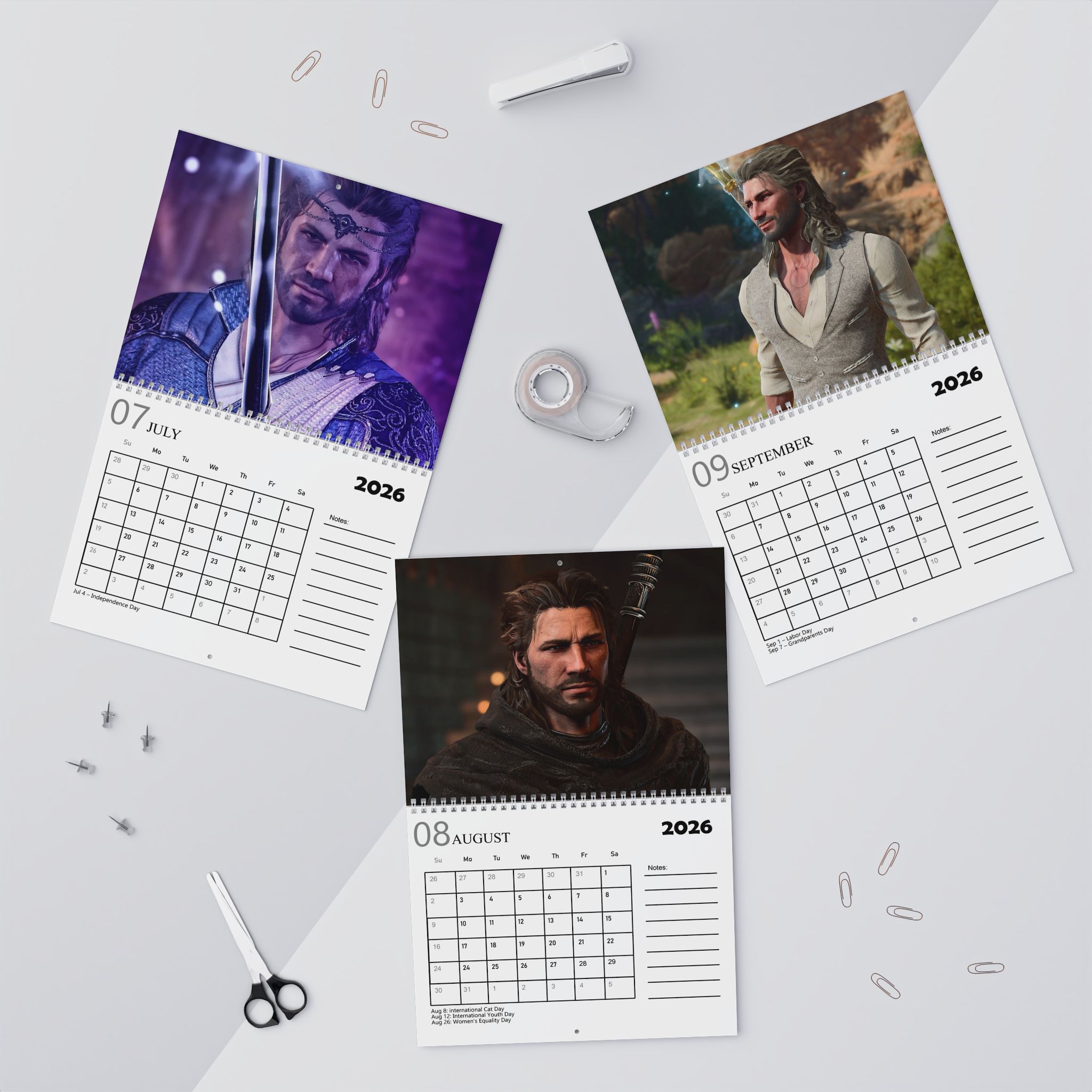 Gale Dekarios Baldur’s Gate Game 2026 Calendar Gale Dekarios Baldur’s Gate Game 2026 Calendar