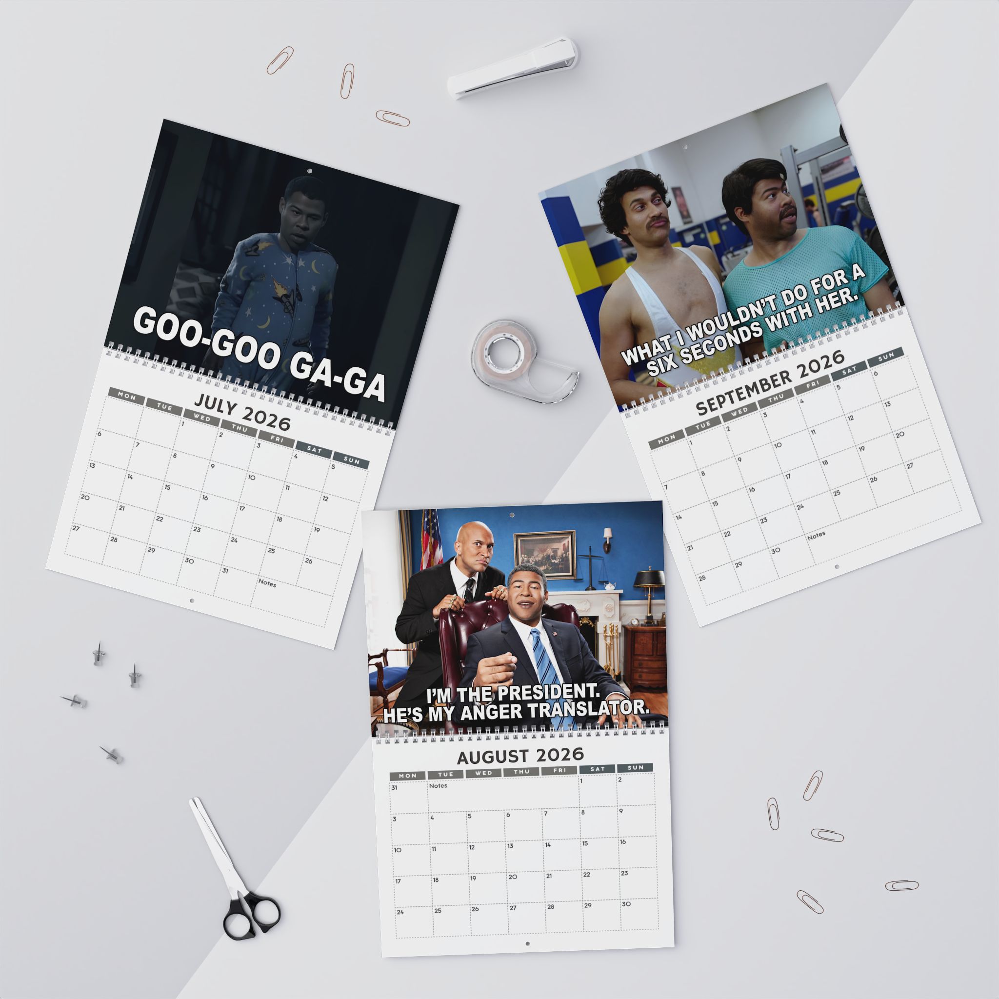 Key & Peele Movie Funny Quotes 2026 Calendar Key & Peele Movie Funny Quotes 2026 Calendar