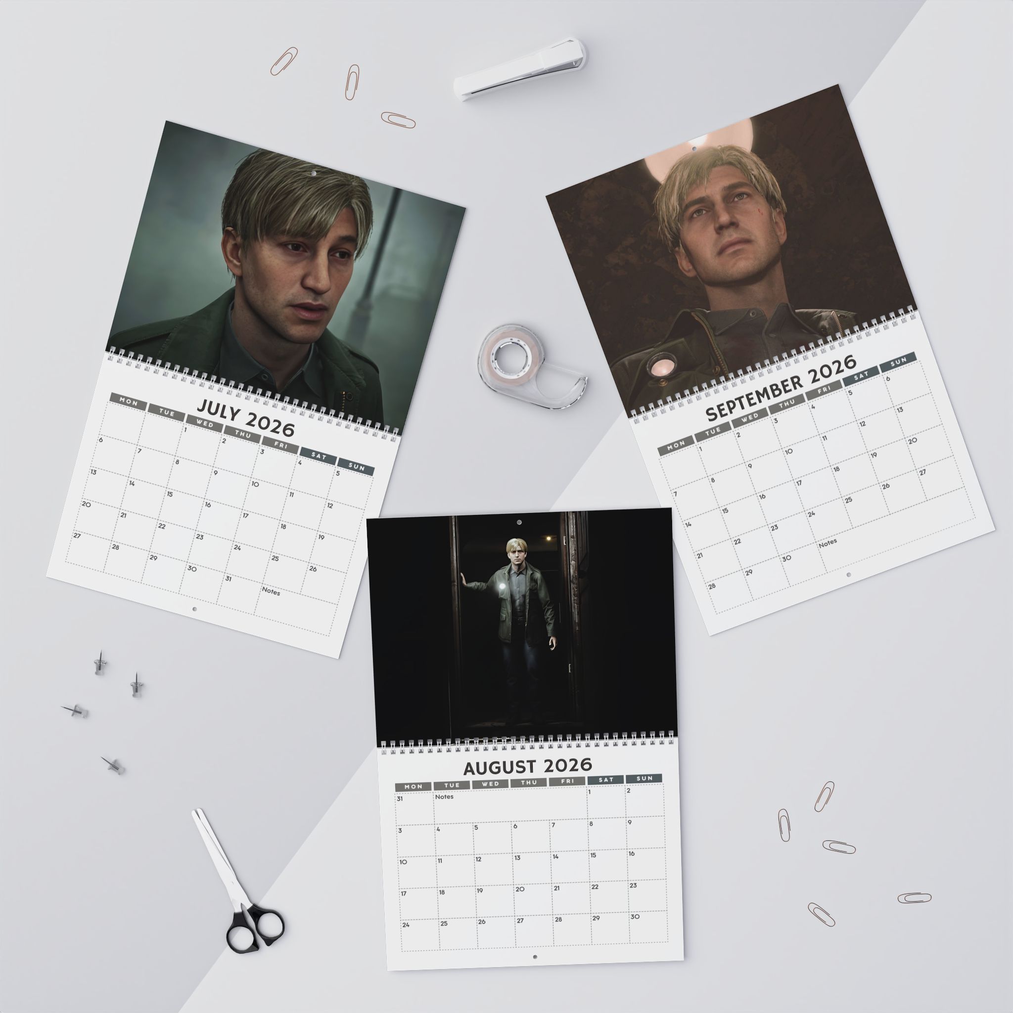 James Sunderland From Silent Hill Game 2026 Calendar James Sunderland From Silent Hill Game 2026 Calendar