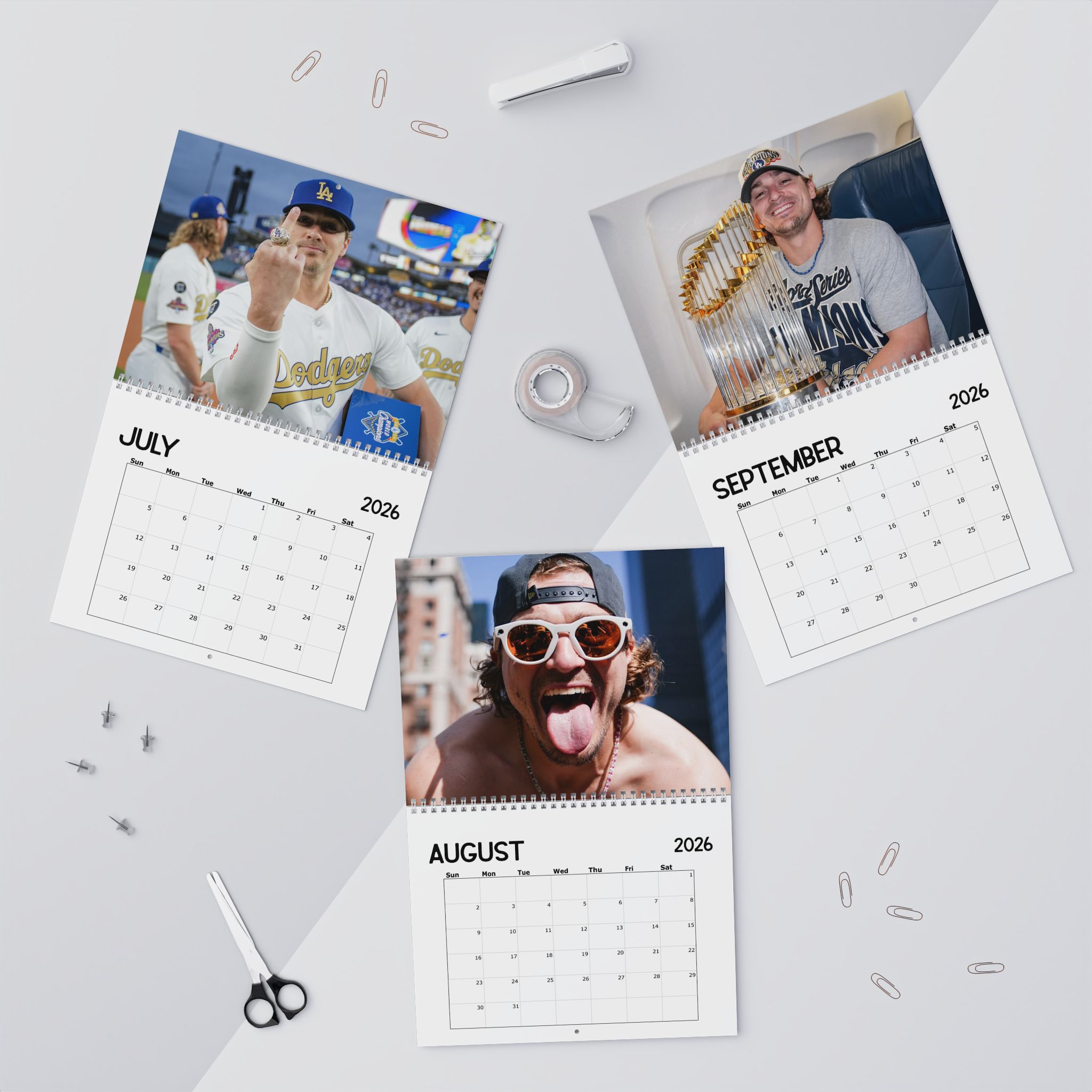 Ver2 Kike Hernandez Los Angeles Dodgers 2026 Calendar Ver2 Kike Hernandez Los Angeles Dodgers 2026 Calendar