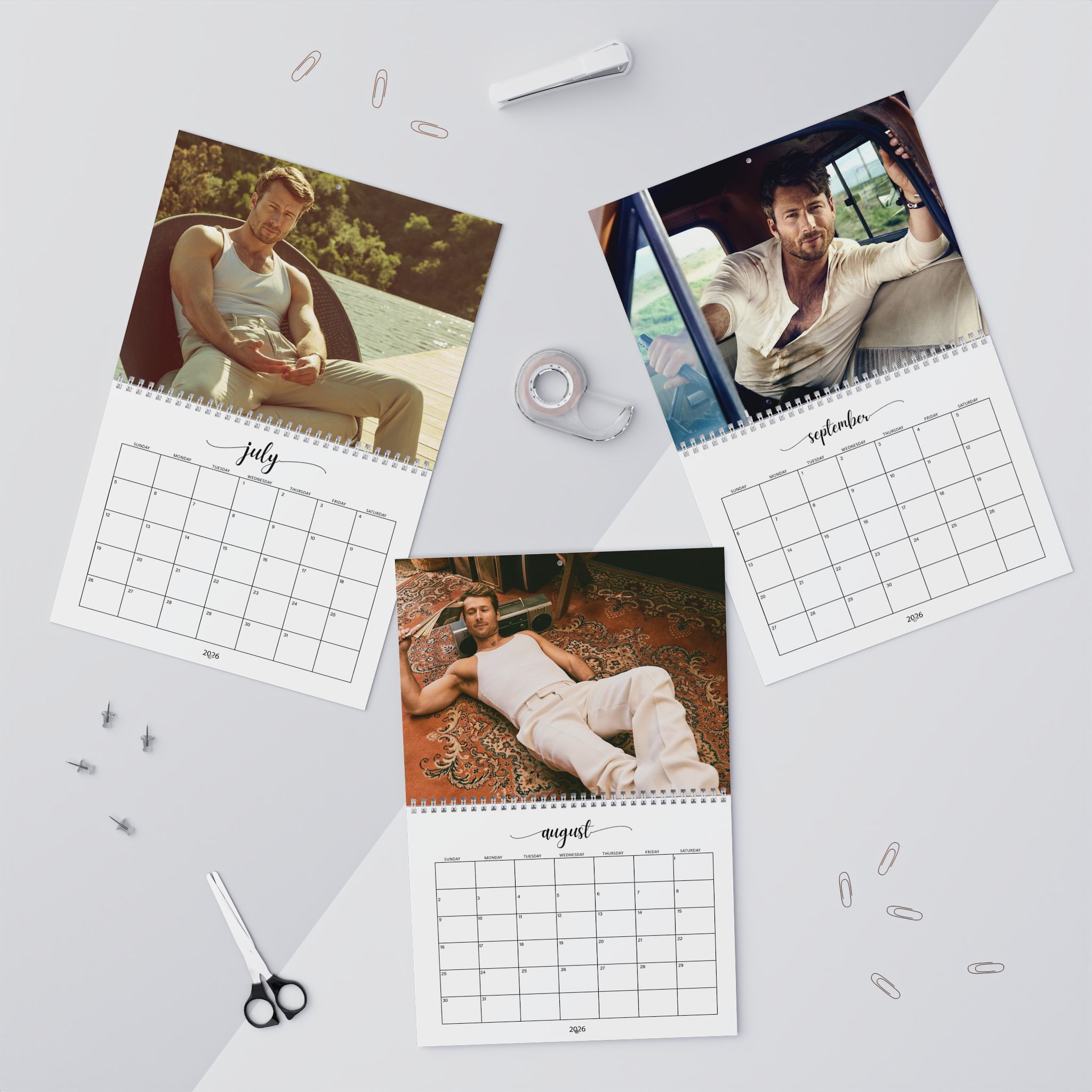 Glen Powell 2026 Calendar Glen Powell 2026 Calendar