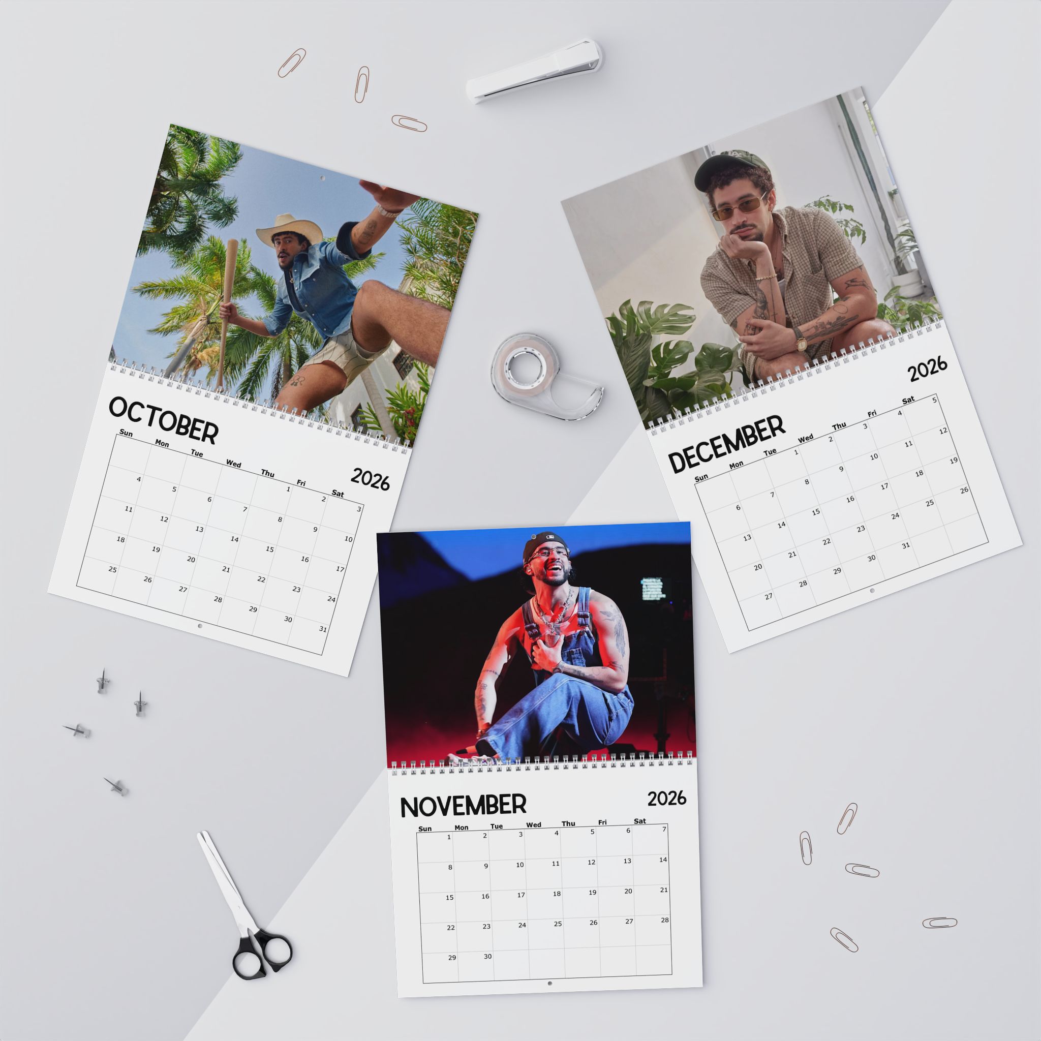 Bad Bunny 2026 Calendar Bad Bunny 2026 Calendar