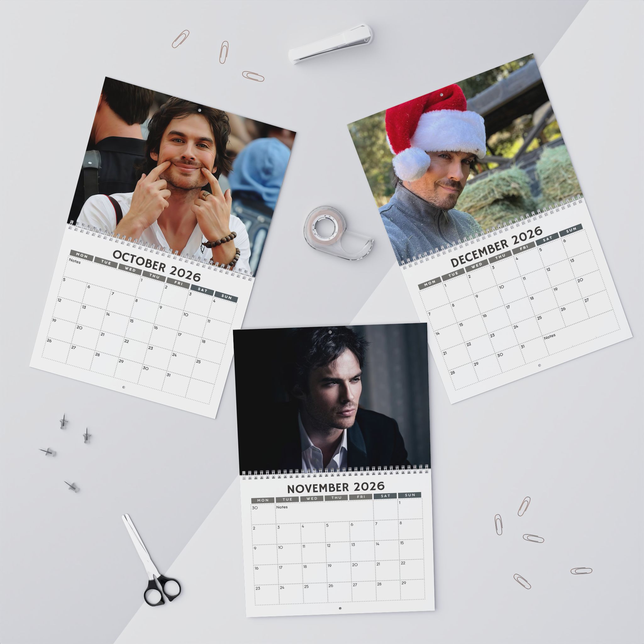 Ian Somerhalder 2026 Calendar Ian Somerhalder 2026 Calendar