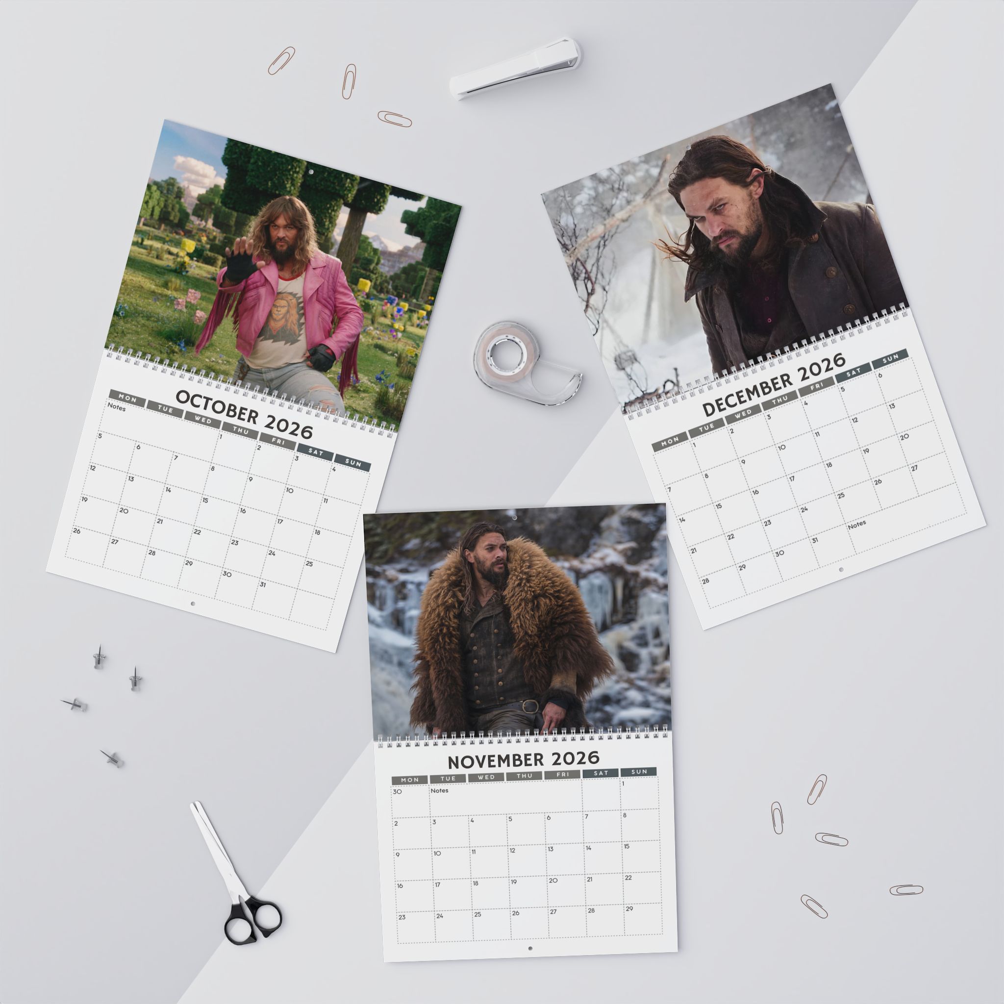 Jason Momoa 2026 Calendar Jason Momoa 2026 Calendar