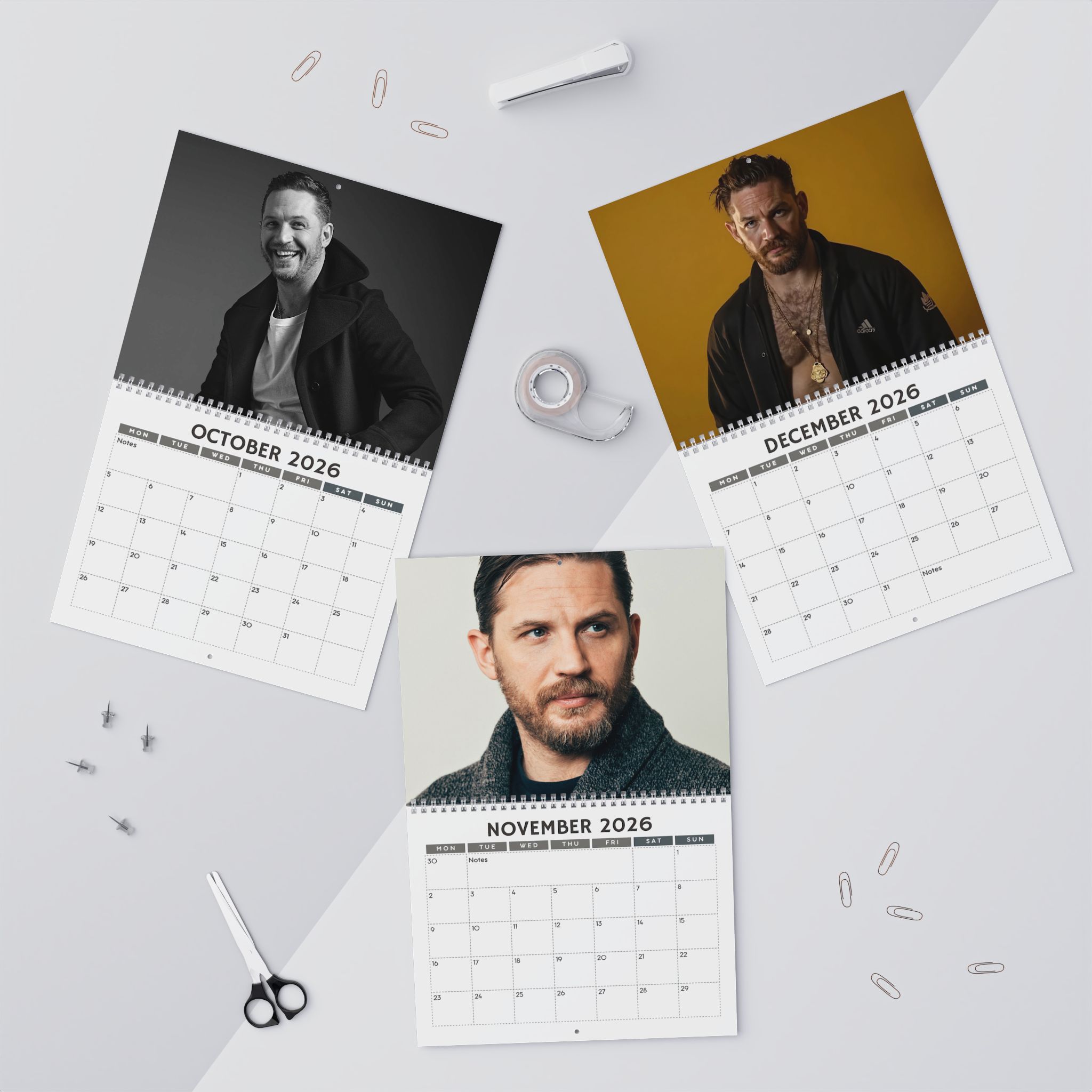Tom Hardy 2026 Calendar Tom Hardy 2026 Calendar