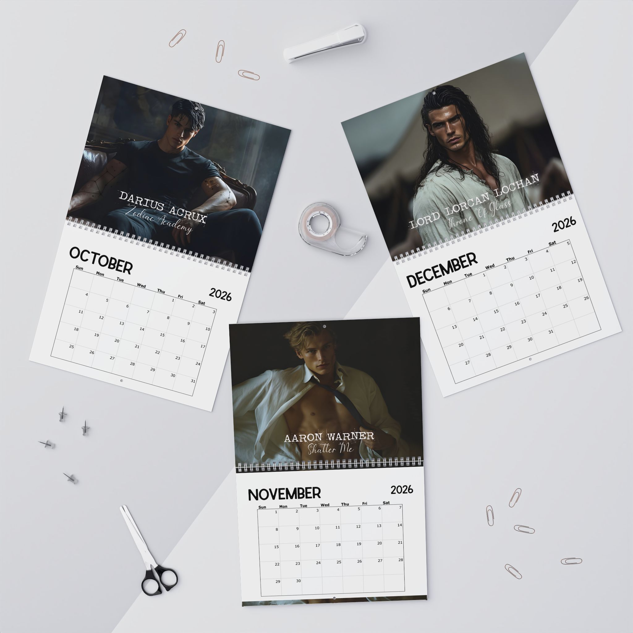 Book Boyfriends Ver2 2026 Calendar Book Boyfriends Ver2 2026 Calendar