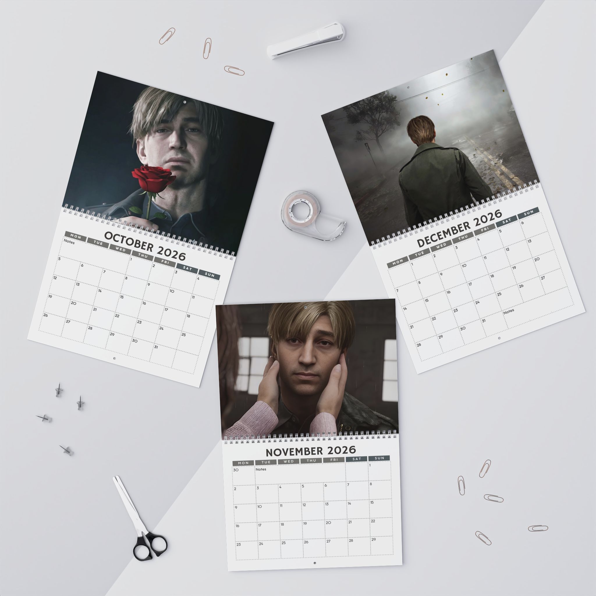 James Sunderland From Silent Hill Game 2026 Calendar James Sunderland From Silent Hill Game 2026 Calendar