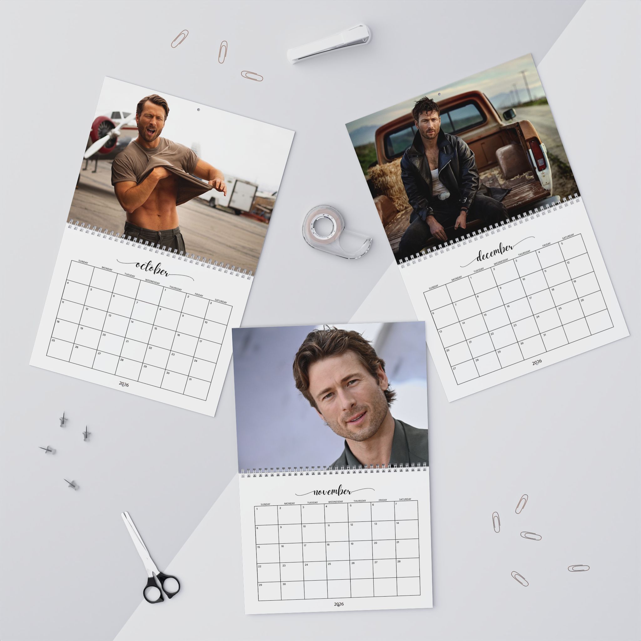 Glen Powell 2026 Calendar Glen Powell 2026 Calendar