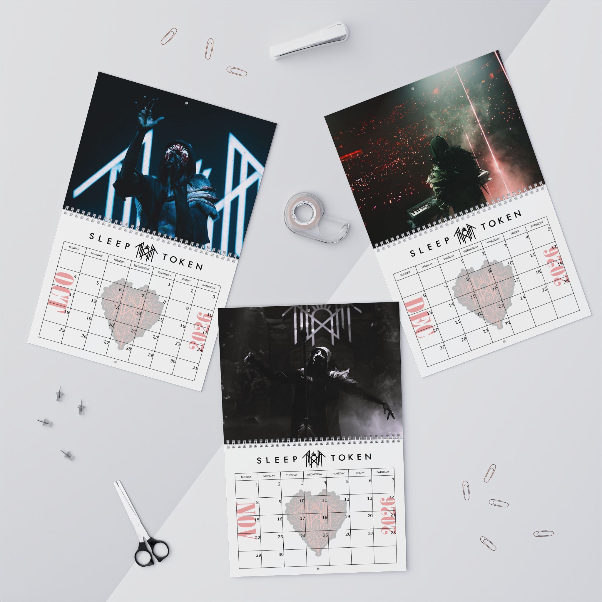 Sleep Token Music Band Ver2 2026 Calendar Sleep Token Music Band Ver2 2026 Calendar