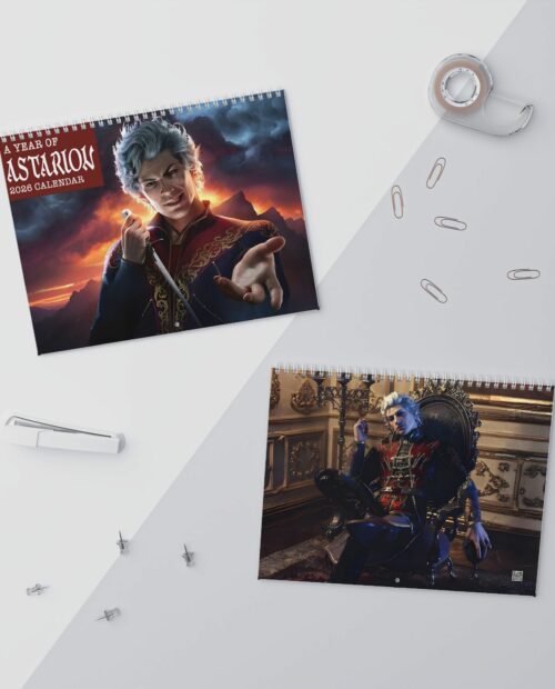 Astarion Baldur’s Gate Game Ver2 2026 Calendar