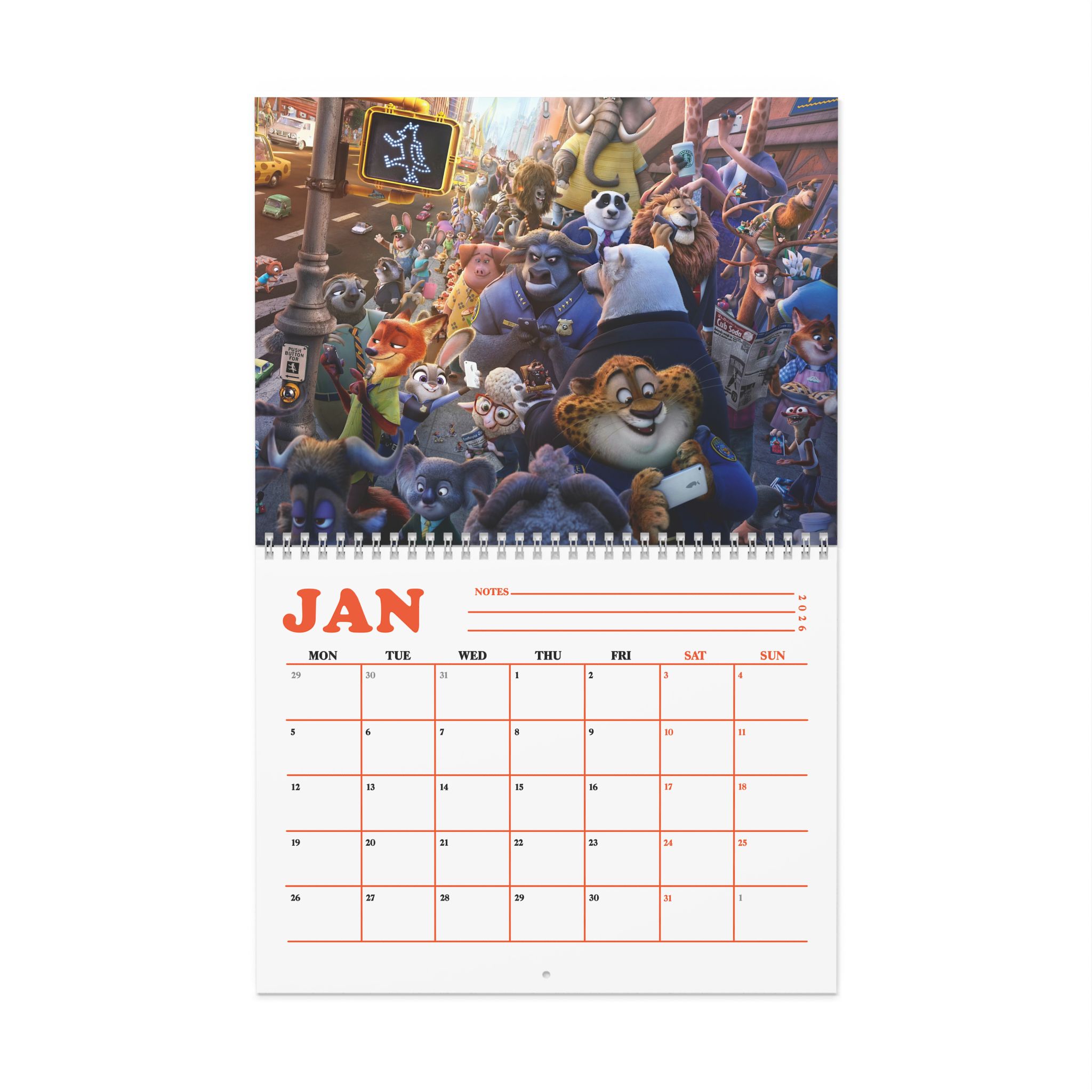 Zootopia Movie 2026 Calendar Zootopia Movie 2026 Calendar