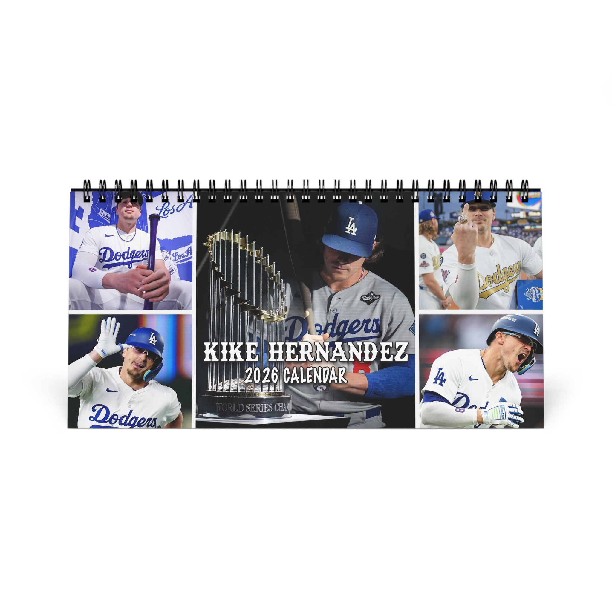Kike Hernandez Los Angeles Dodgers 2026 Calendar Kike Hernandez Los Angeles Dodgers 2026 Calendar