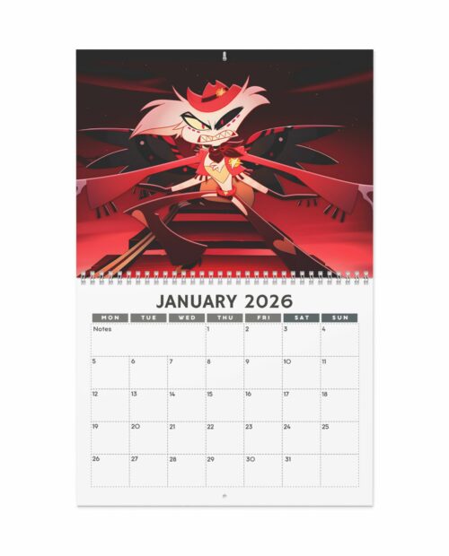 Angel Dust Hazbin Hotel 2026 Calendar
