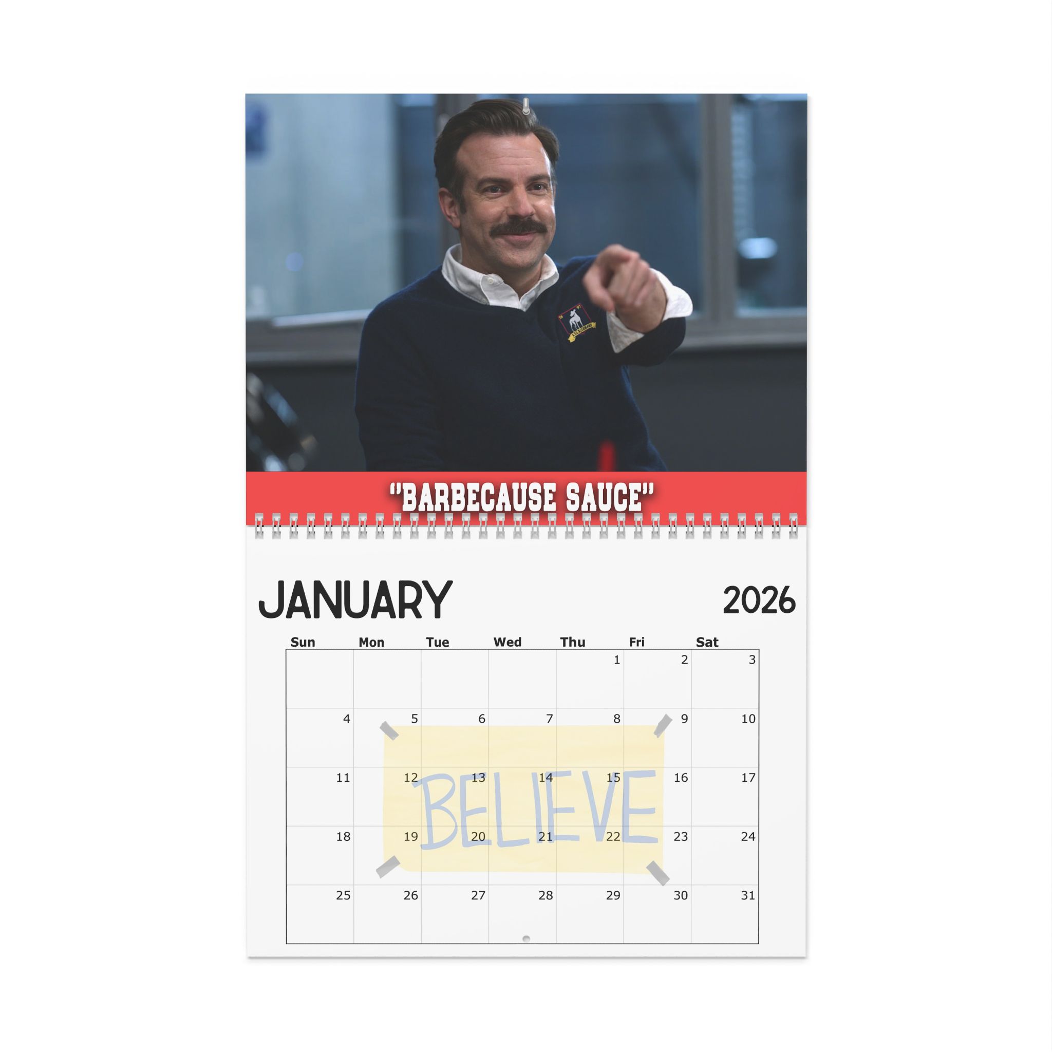 Ted Lasso Characters Quotes 2026 Calendar Ted Lasso Characters Quotes 2026 Calendar