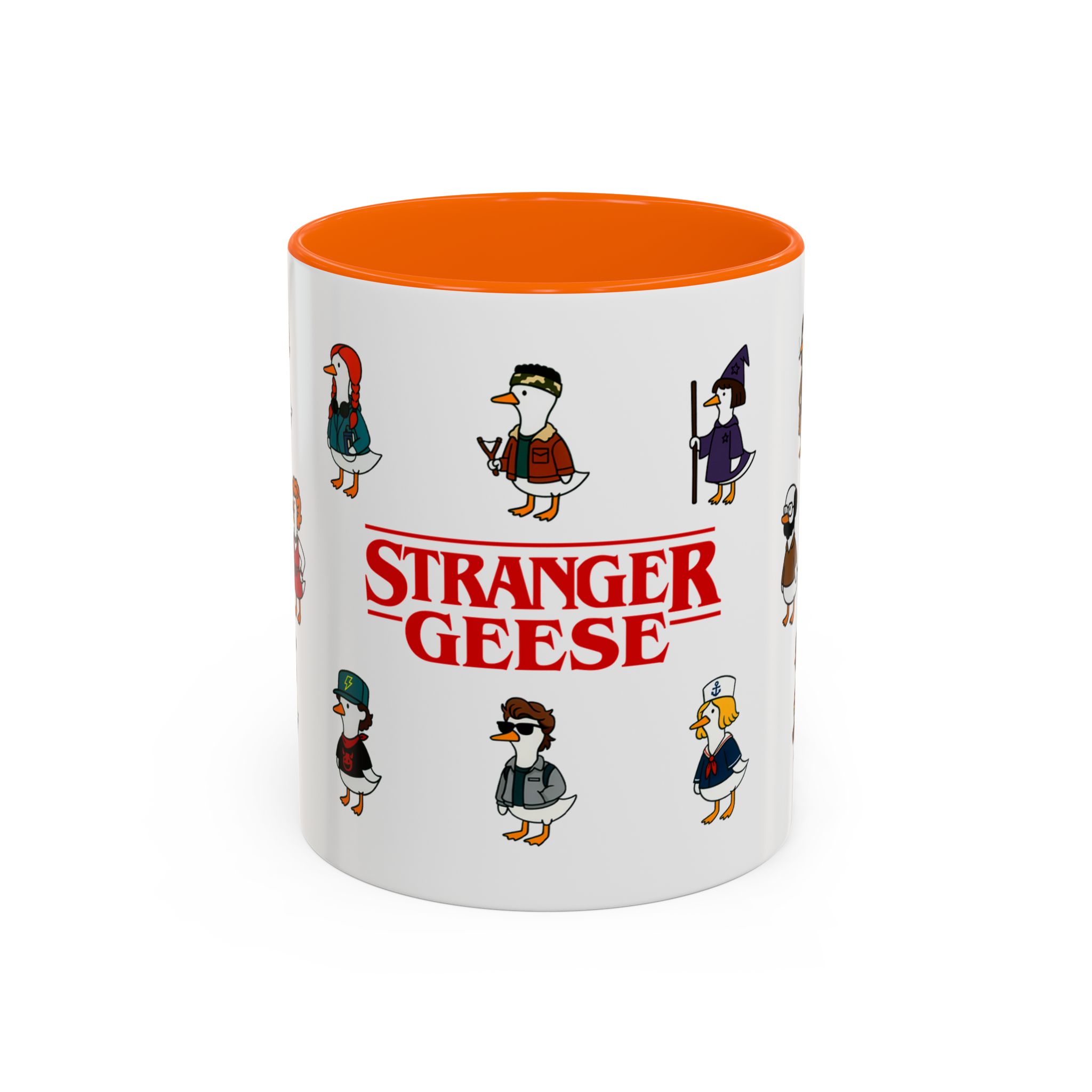 Stranger Things Geese Cute Mug Stranger Things Geese Cute Mug