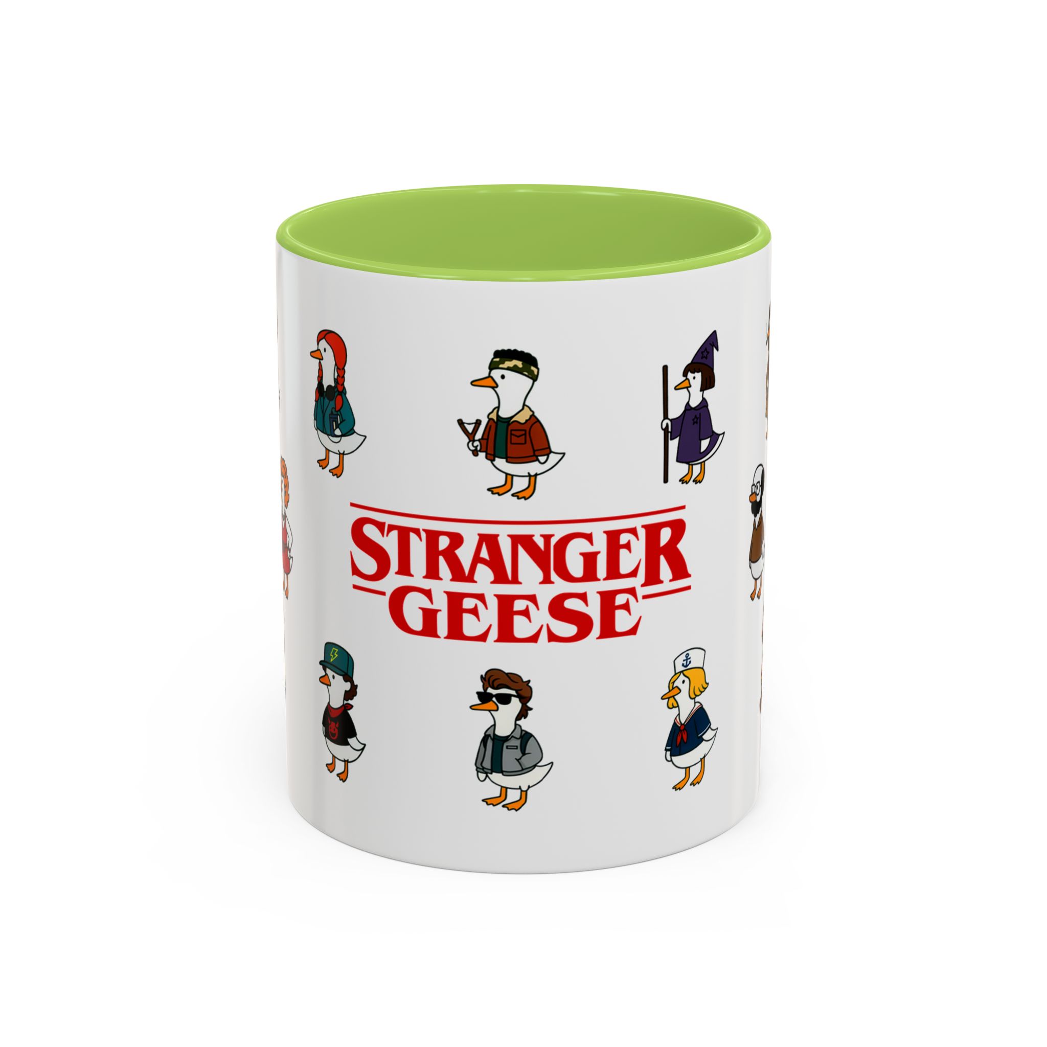 Stranger Things Geese Cute Mug Stranger Things Geese Cute Mug
