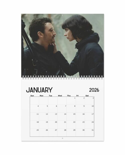 The Gorge Movie Levi And Drasa 2026 Calendar