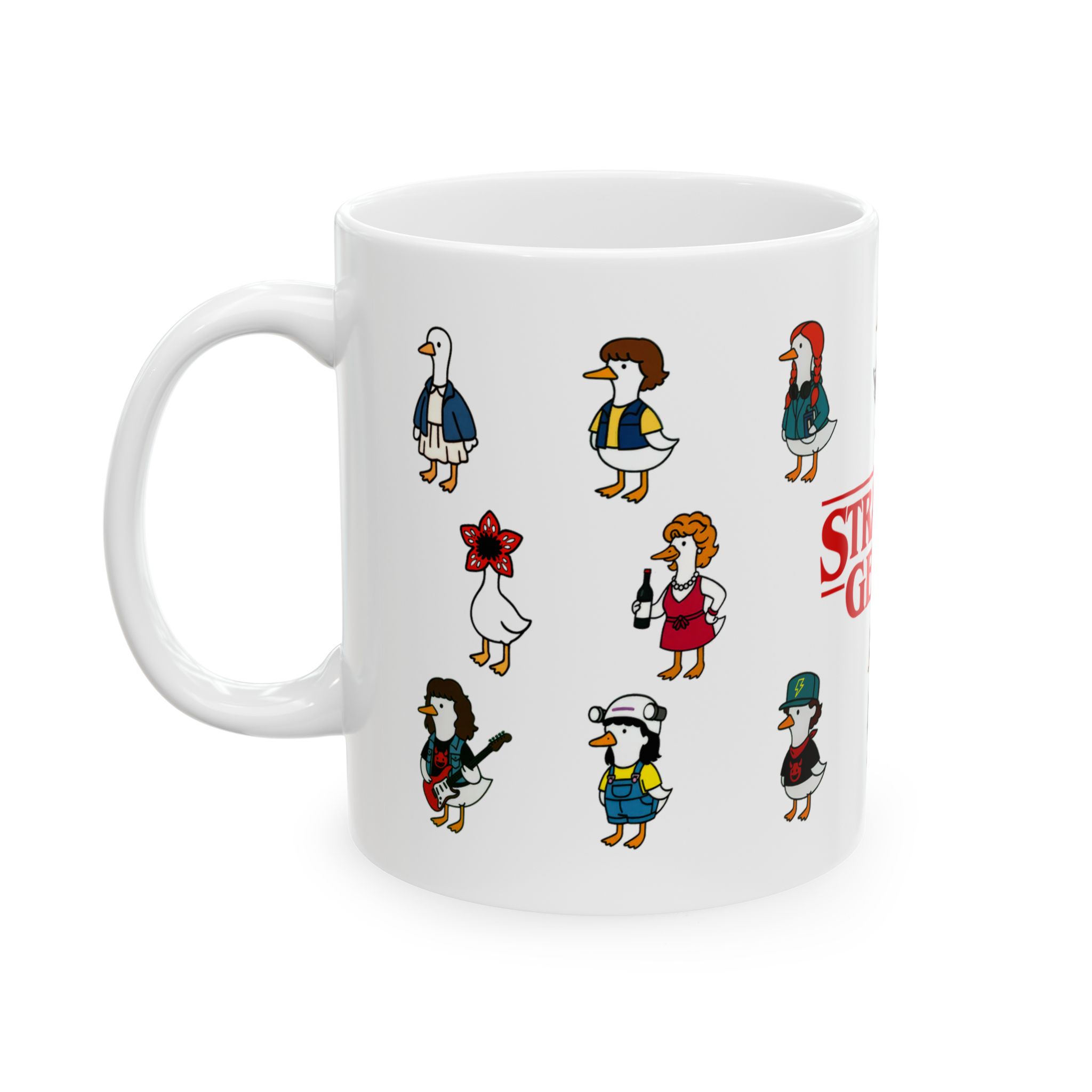 Stranger Things Geese Cute Mug Stranger Things Geese Cute Mug