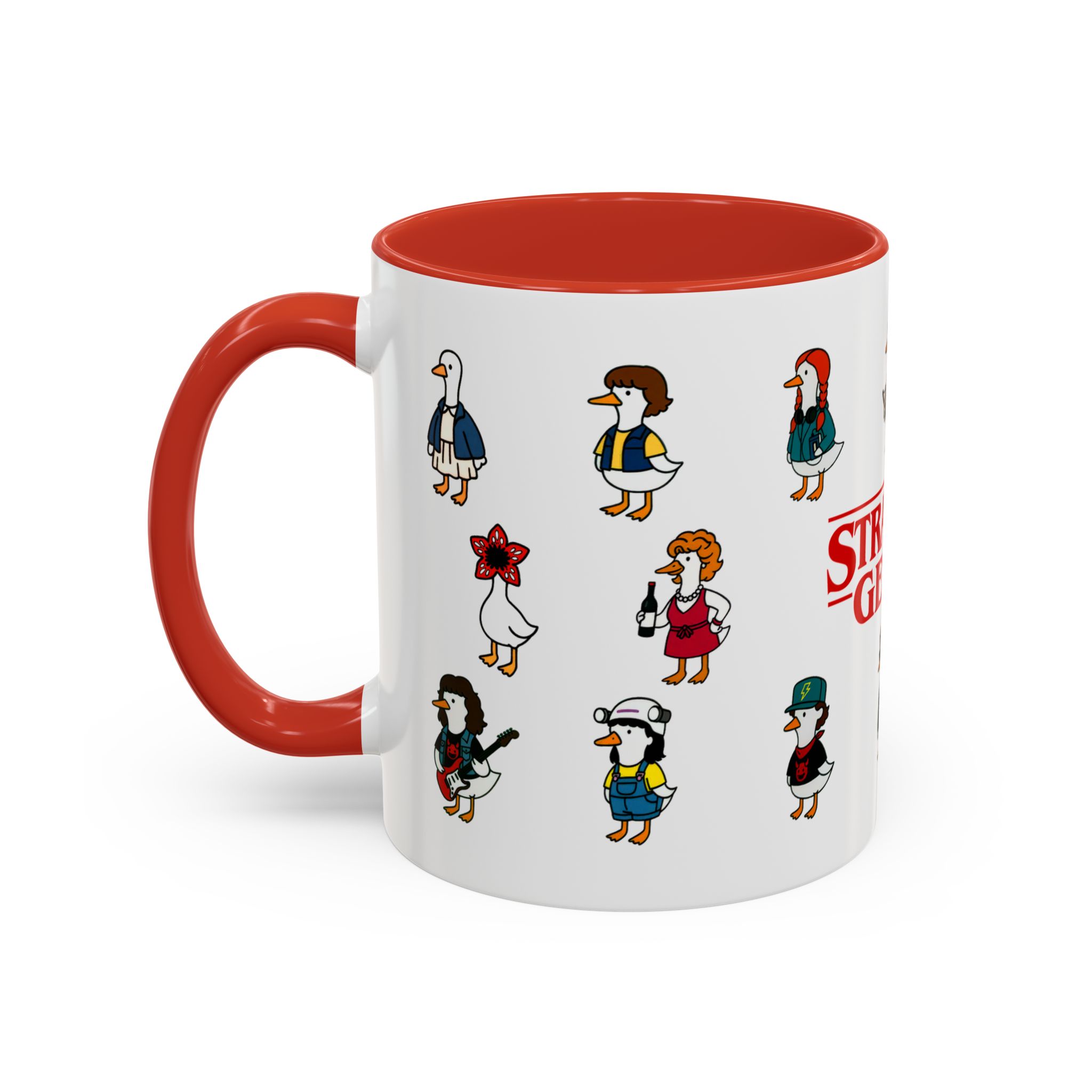 Stranger Things Geese Cute Mug Stranger Things Geese Cute Mug