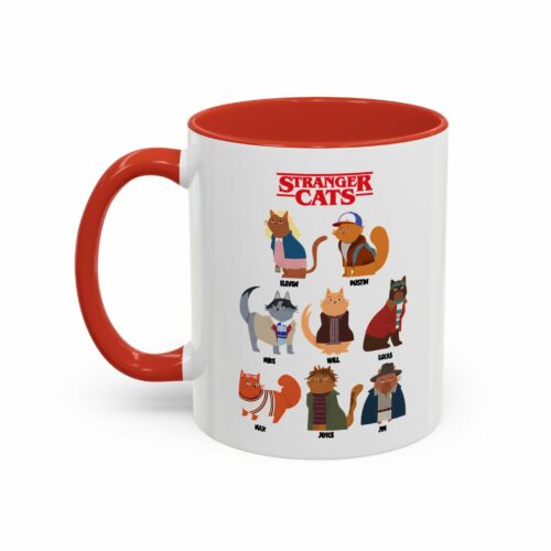 Stranger Things Cute Cat Mug