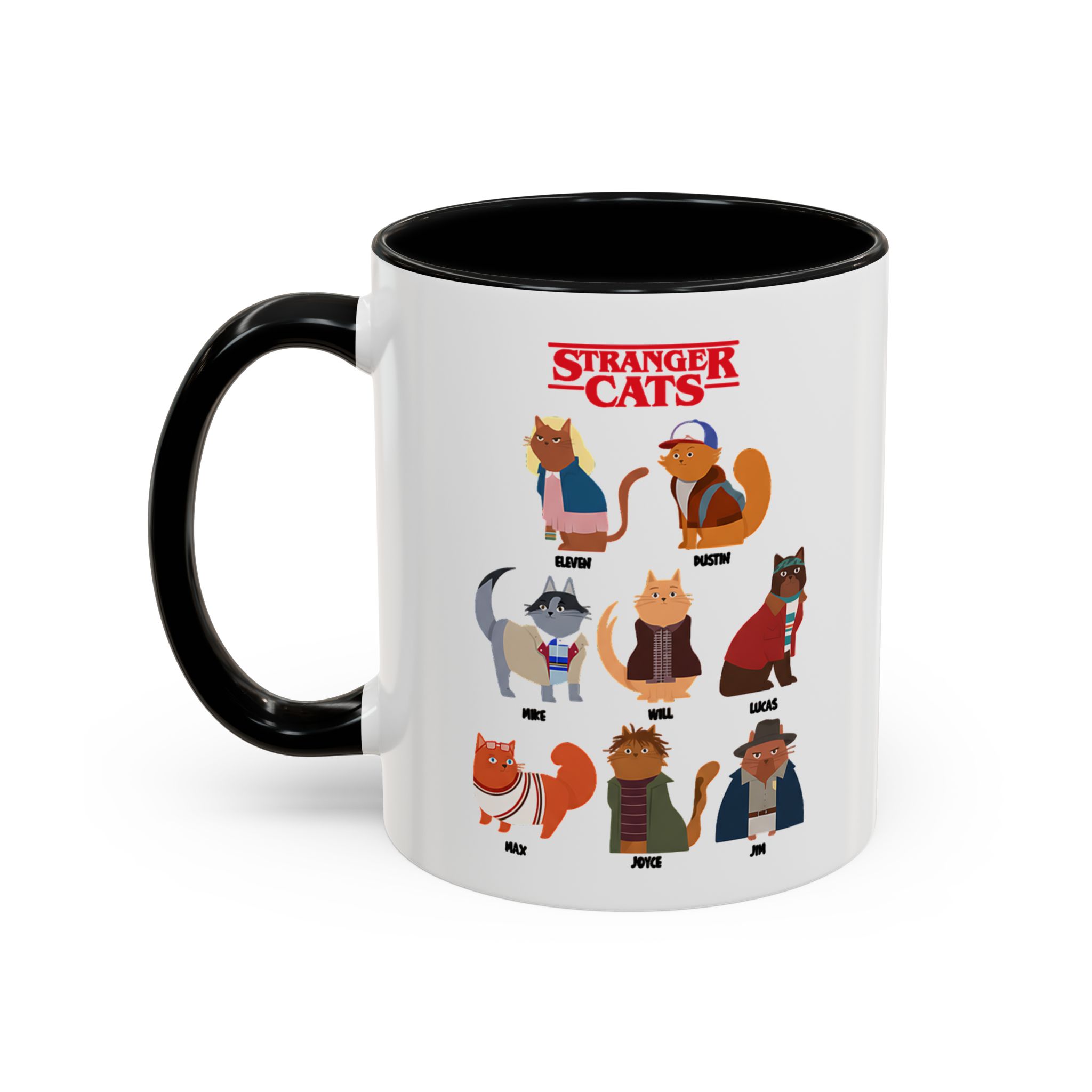 Stranger Things Cute Cat Mug Stranger Things Cute Cat Mug