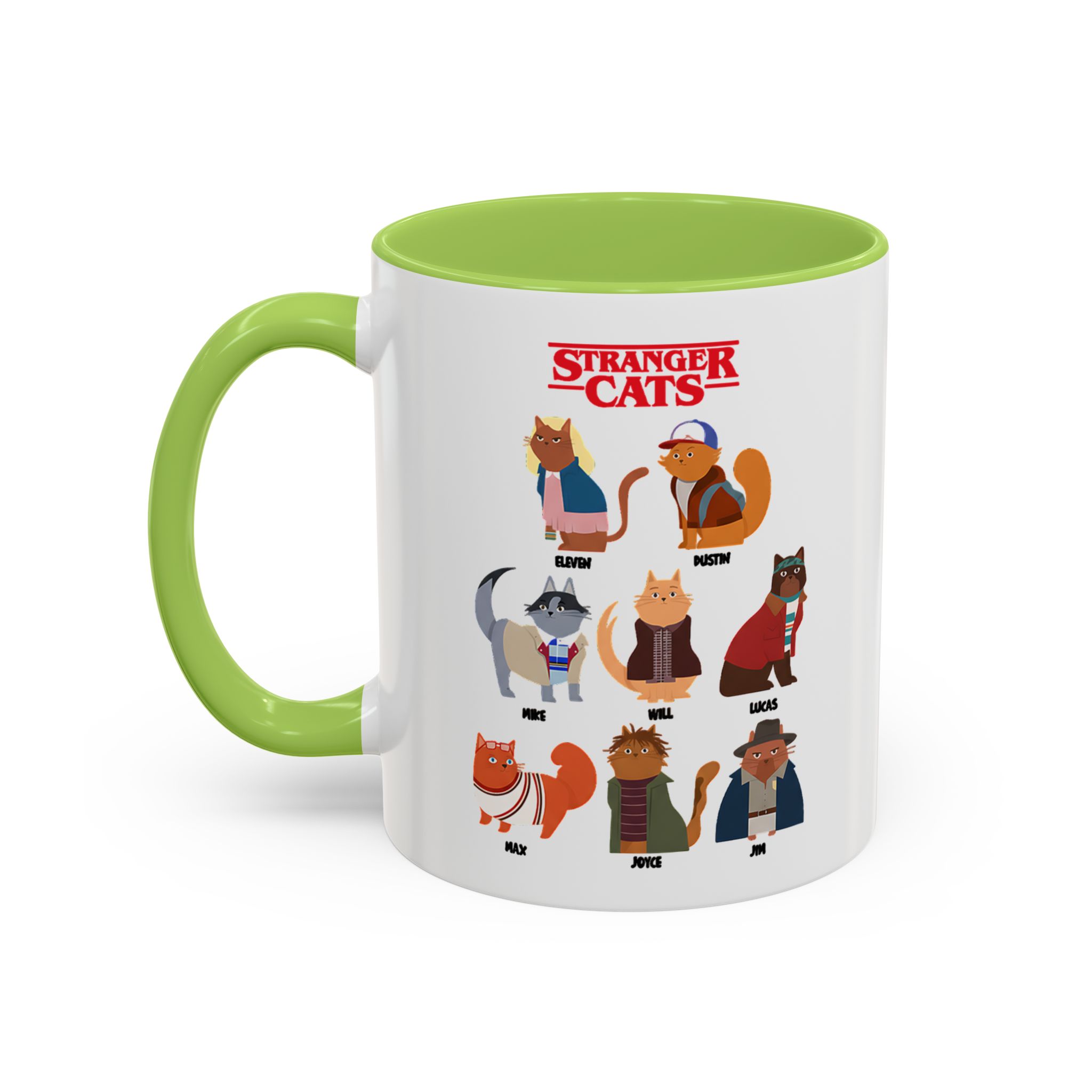 Stranger Things Cute Cat Mug Stranger Things Cute Cat Mug