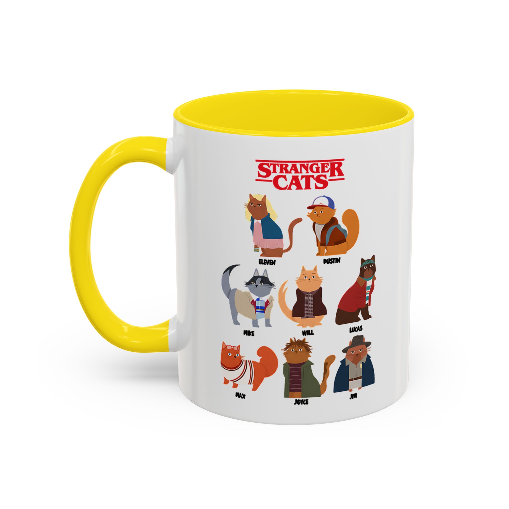 Stranger Things Cute Cat Mug Stranger Things Cute Cat Mug