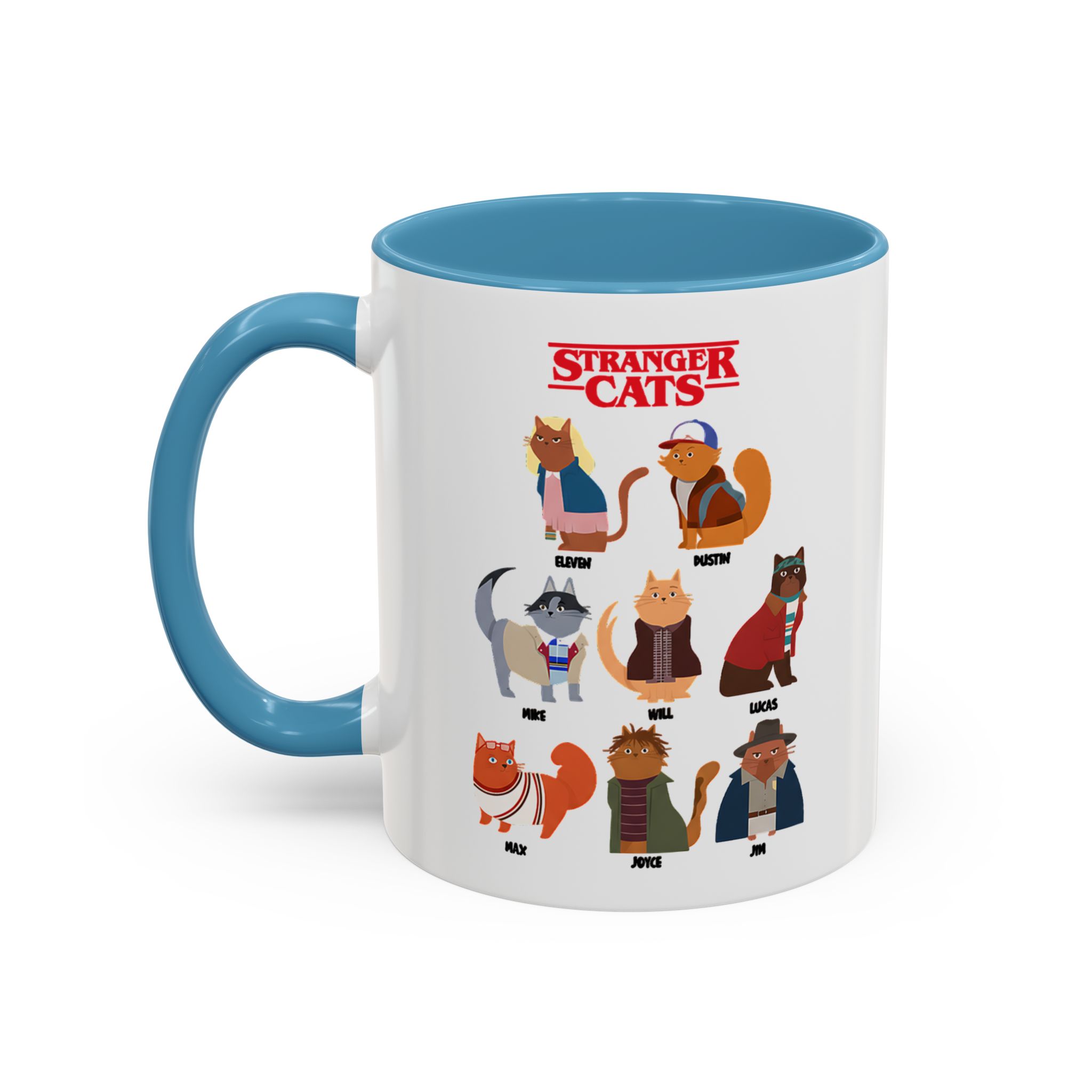 Stranger Things Cute Cat Mug Stranger Things Cute Cat Mug