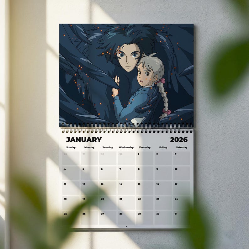Ghibli Anime Movie 2026 Calendar Ghibli Anime Movie 2026 Calendar