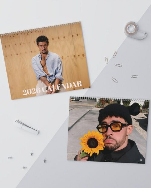 Bad Bunny Music 2026 Calendar