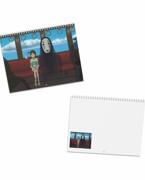Studio Ghibli Inspired Anime Art Decor 2026 Calendar