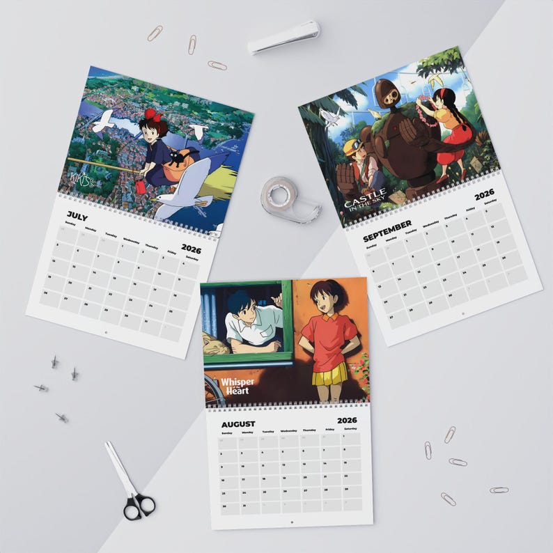 Ghibli Anime Movie 2026 Calendar Ghibli Anime Movie 2026 Calendar