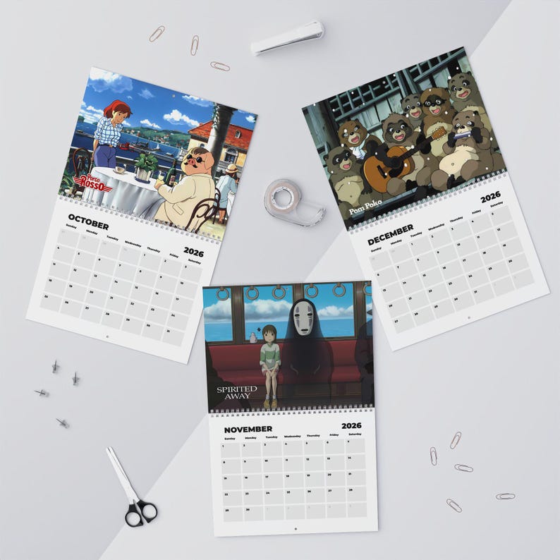 Ghibli Anime Movie 2026 Calendar Ghibli Anime Movie 2026 Calendar