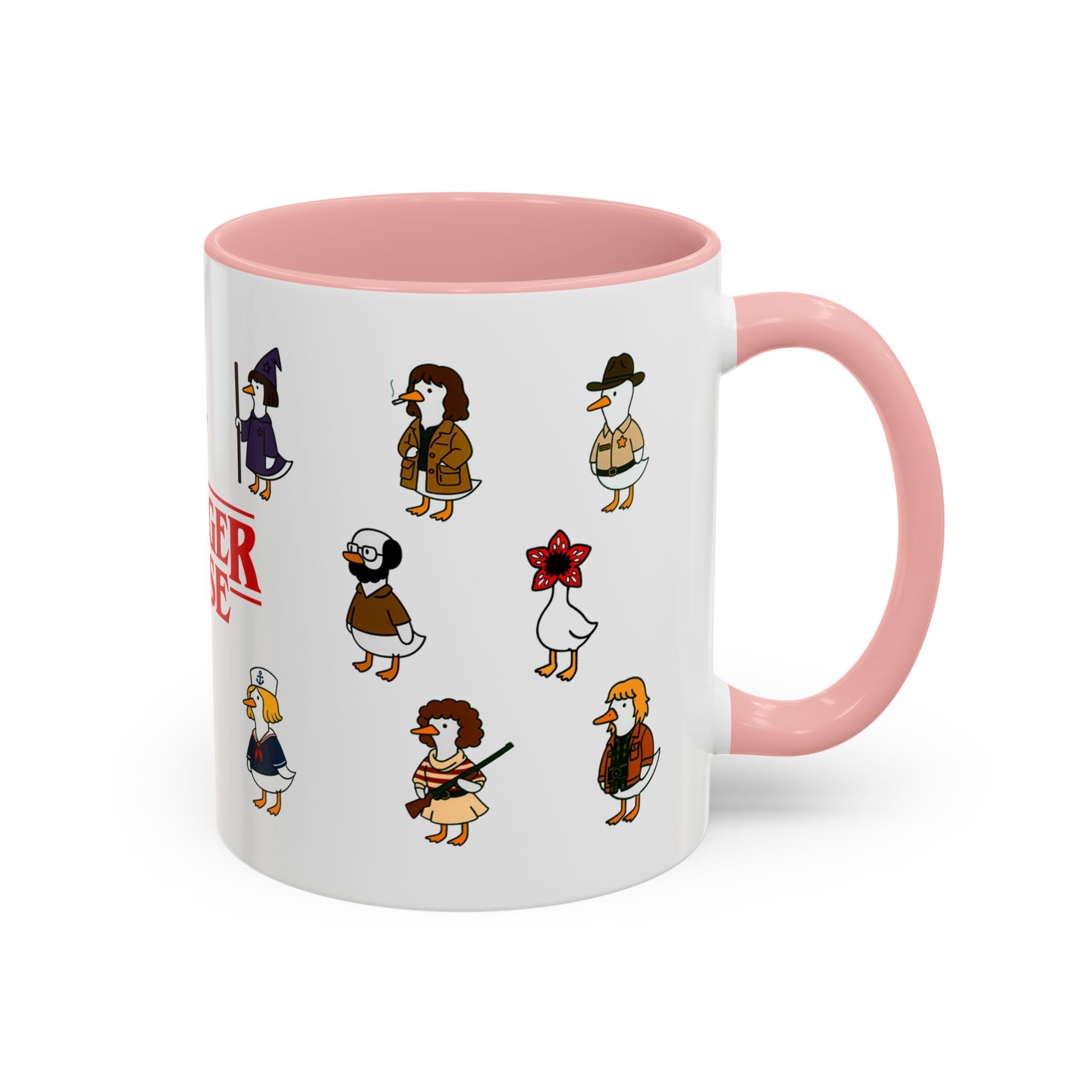 Stranger Things Geese Cute Mug Stranger Things Geese Cute Mug