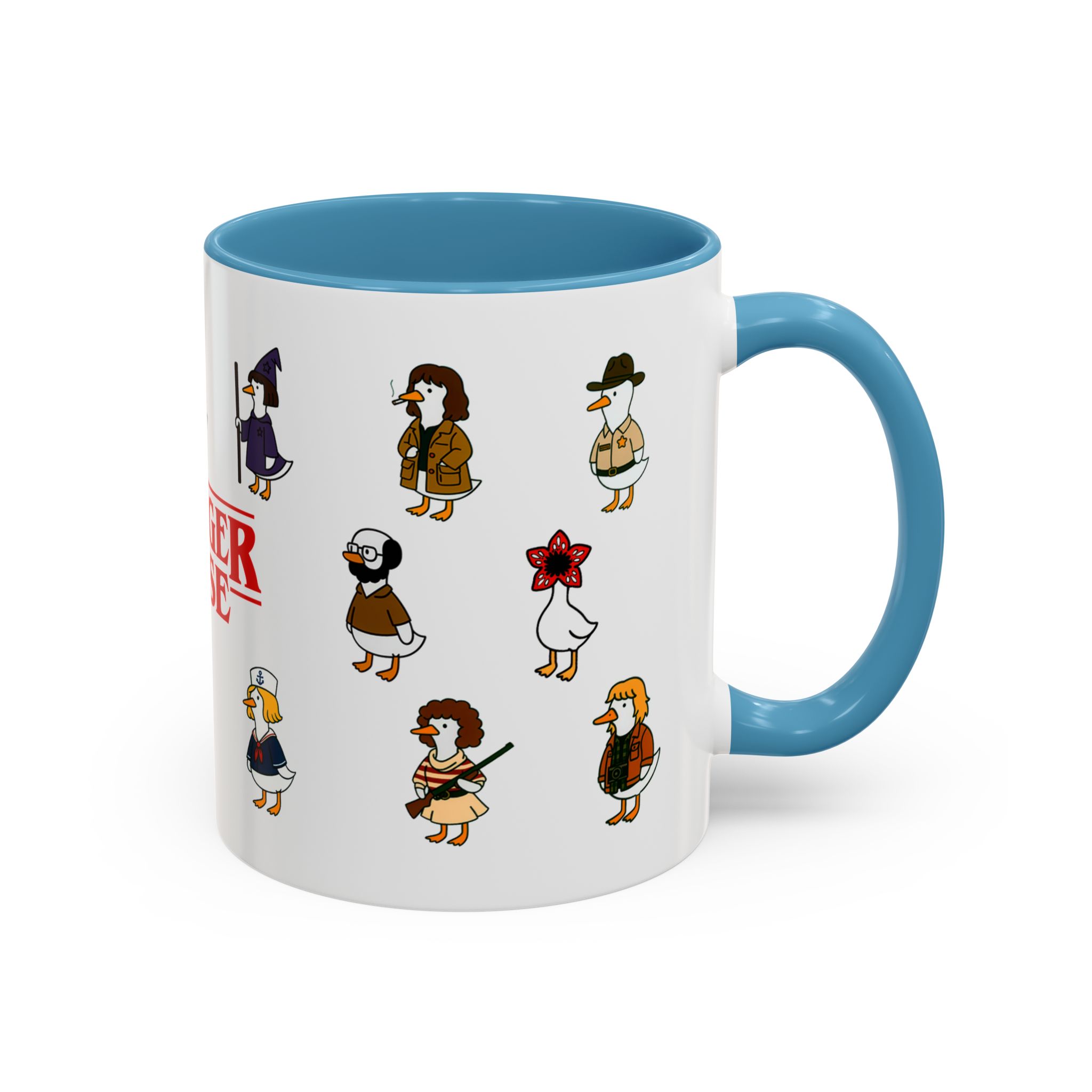 Stranger Things Geese Cute Mug Stranger Things Geese Cute Mug