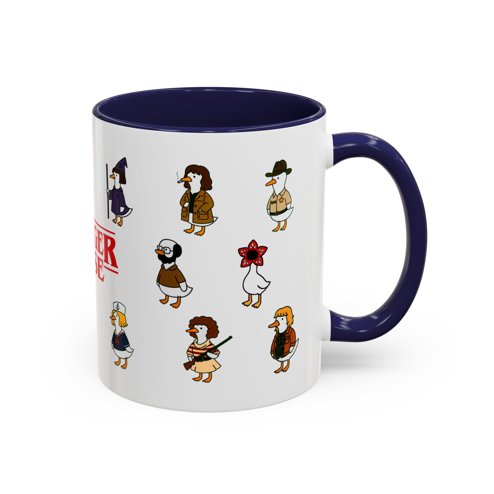 Stranger Things Geese Cute Mug Stranger Things Geese Cute Mug