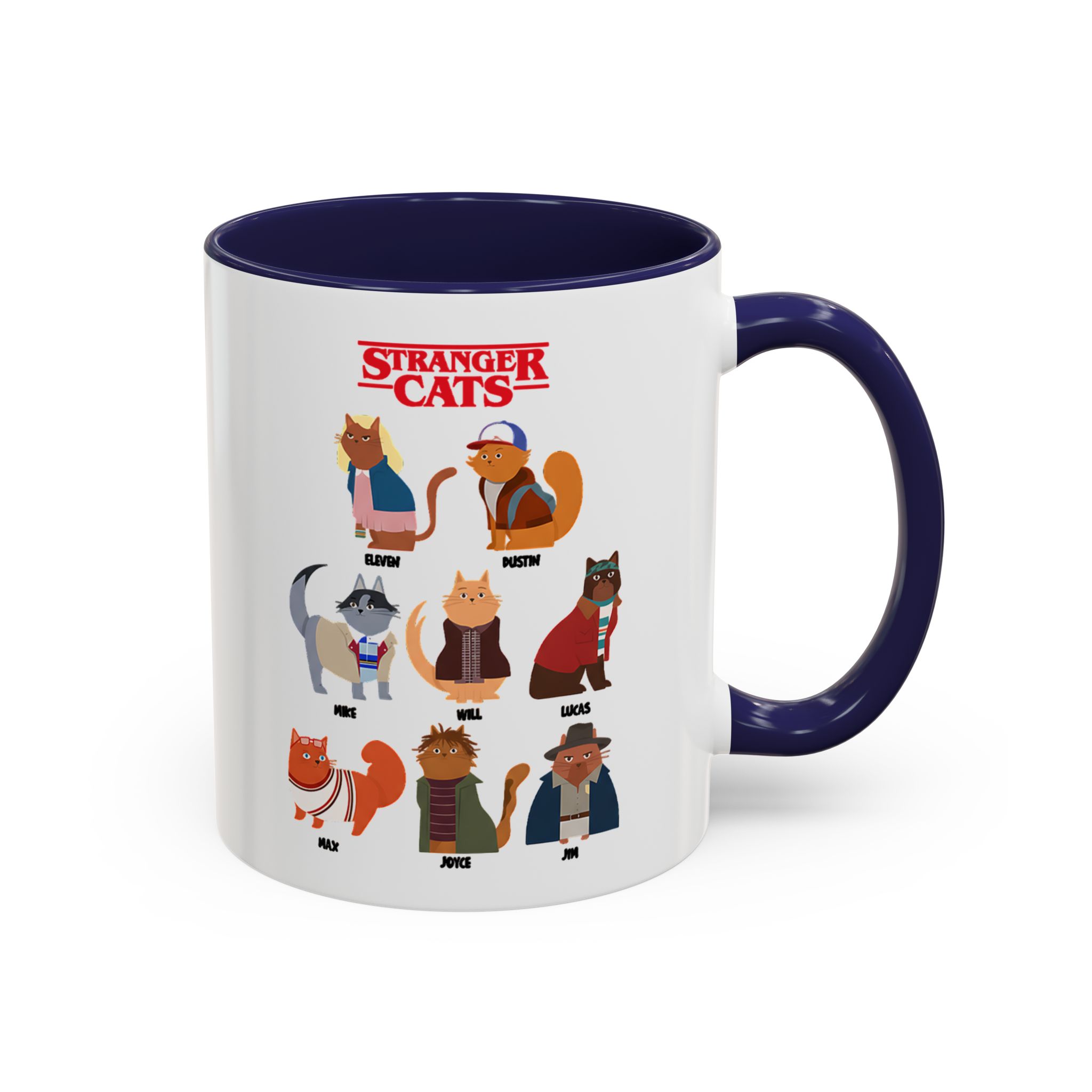 Stranger Things Cute Cat Mug Stranger Things Cute Cat Mug